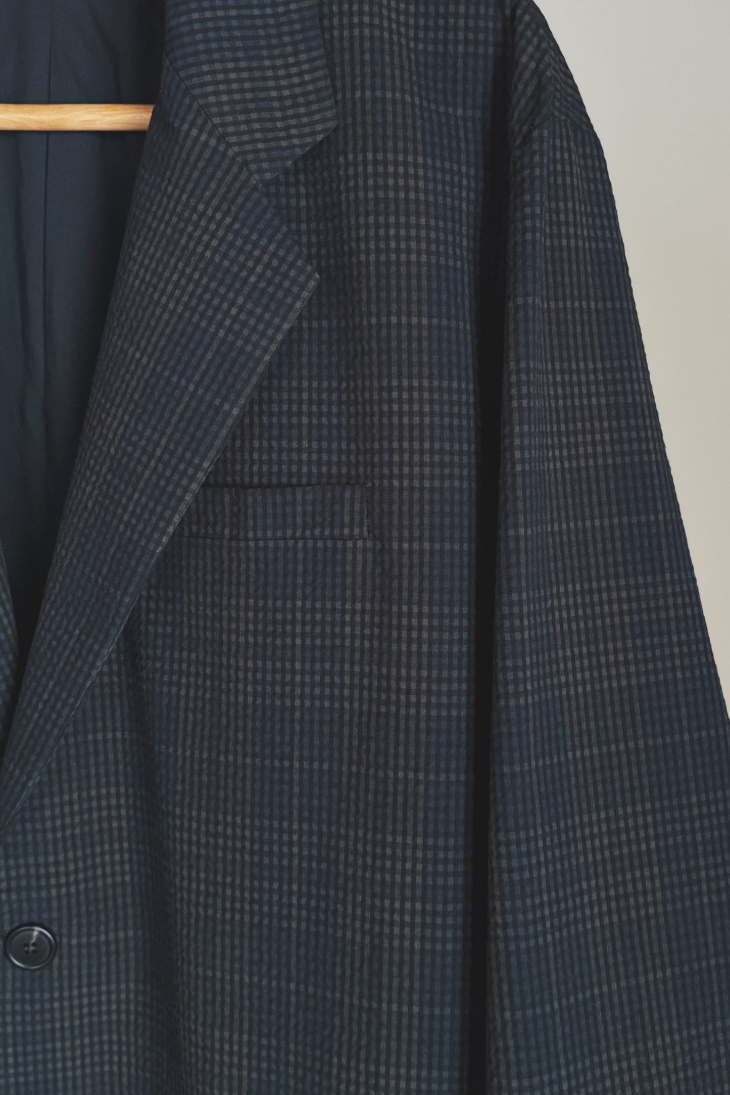 CRISTASEYA JACKET BLACK BROWN STRIPED