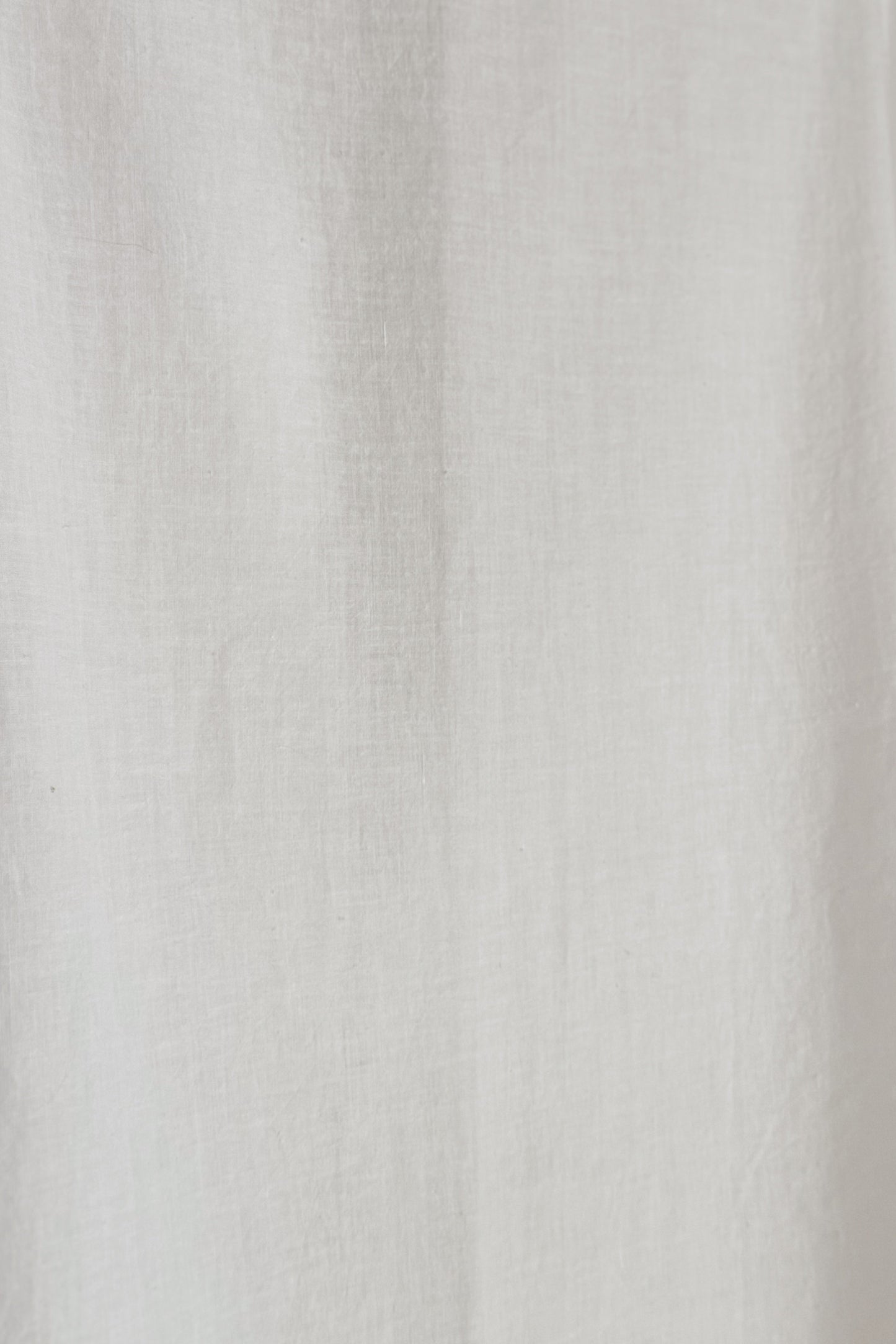 GRANDE ÉCHARPE CACHEMIRE JAN-JAN VAN ESSCHE EN VOILE DE COTON KHADI BLANC CASSÉ