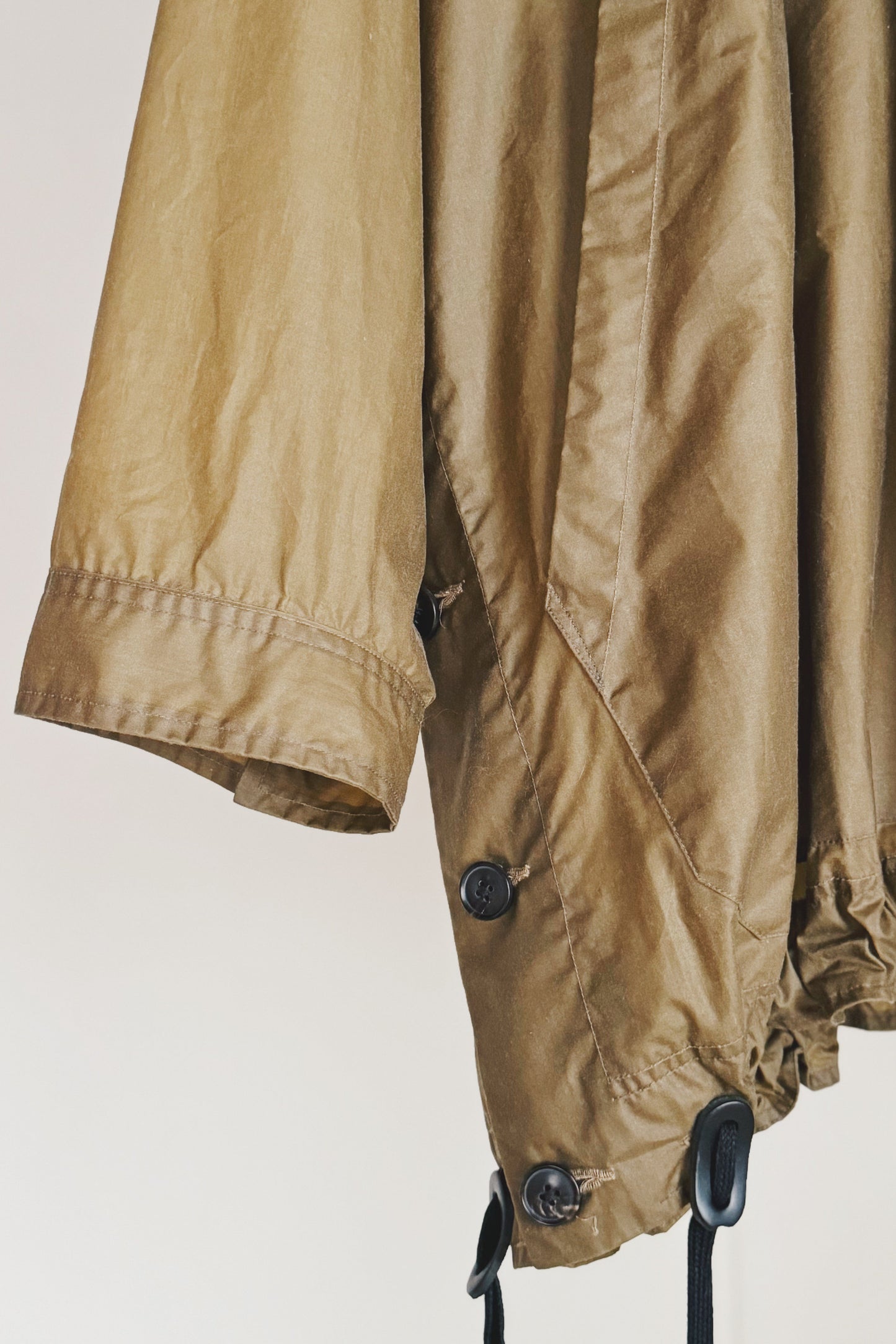 JACKET#54 - WAXED COTTON YELLOW OLIVE - JAN JAN VAN ESSCHE