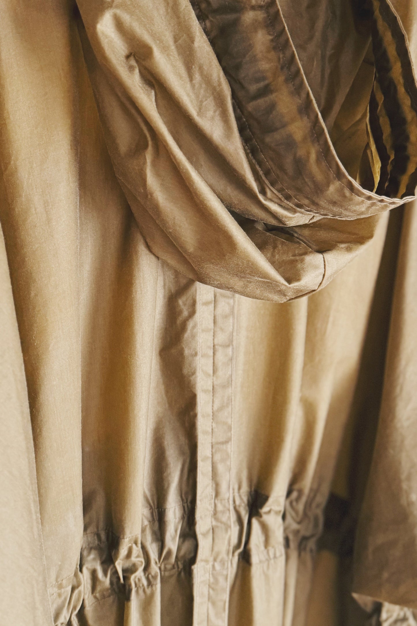 JACKET#54 - WAXED COTTON YELLOW OLIVE - JAN JAN VAN ESSCHE