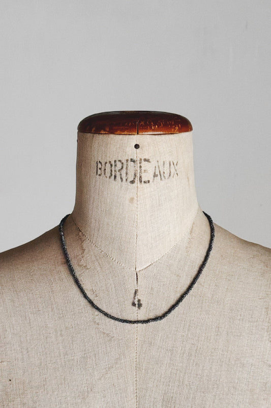 17 STEPHANIE SCHNEIDER COLLIER FRONCÉ EN ARGENT STERLING 925 OX