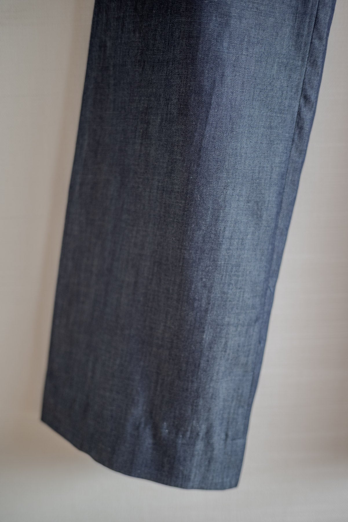 TAILORED TROUSERS BLUE DENIM GABRIELA COLL GARMENTS