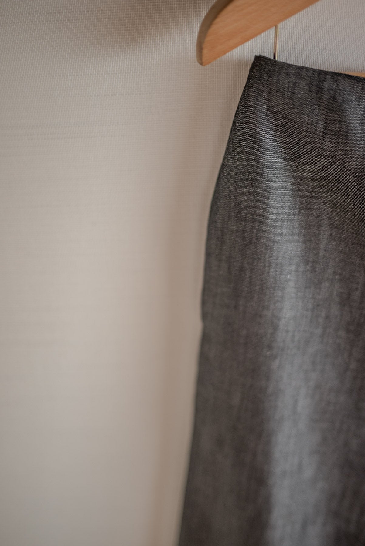TAILORED TROUSERS BLACK DENIM GABRIELA COLL GARMENTS