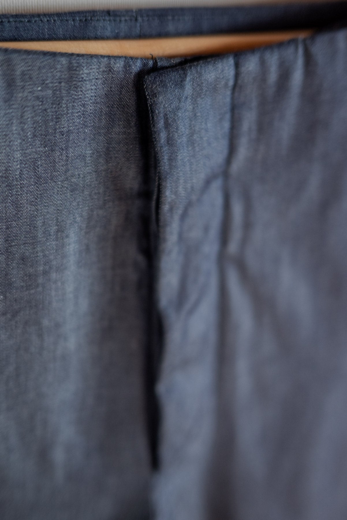 TAILORED TROUSERS BLUE DENIM GABRIELA COLL GARMENTS
