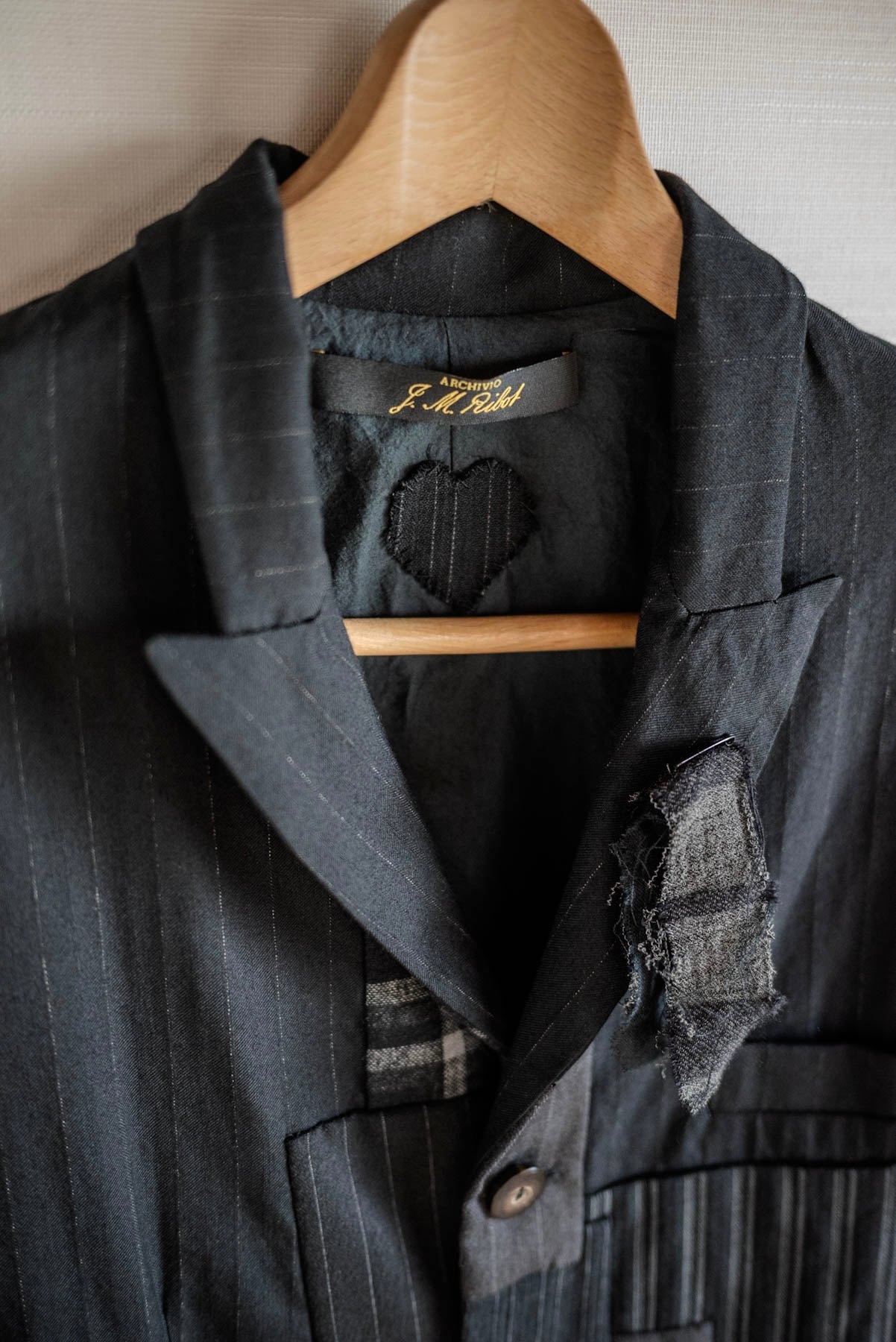 ARCHIVIO JM RIBOT PATCHED BLAZER Vintage Wool