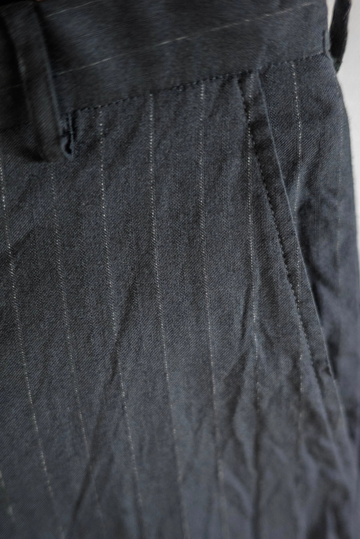 PANTALON À PATCHS ARCHIVIO JM RIBOT Laine Vintage