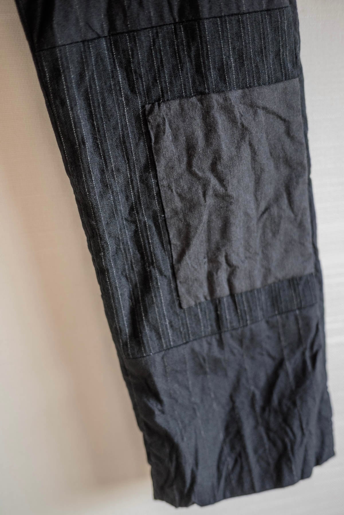 PANTALON À PATCHS ARCHIVIO JM RIBOT Laine Vintage