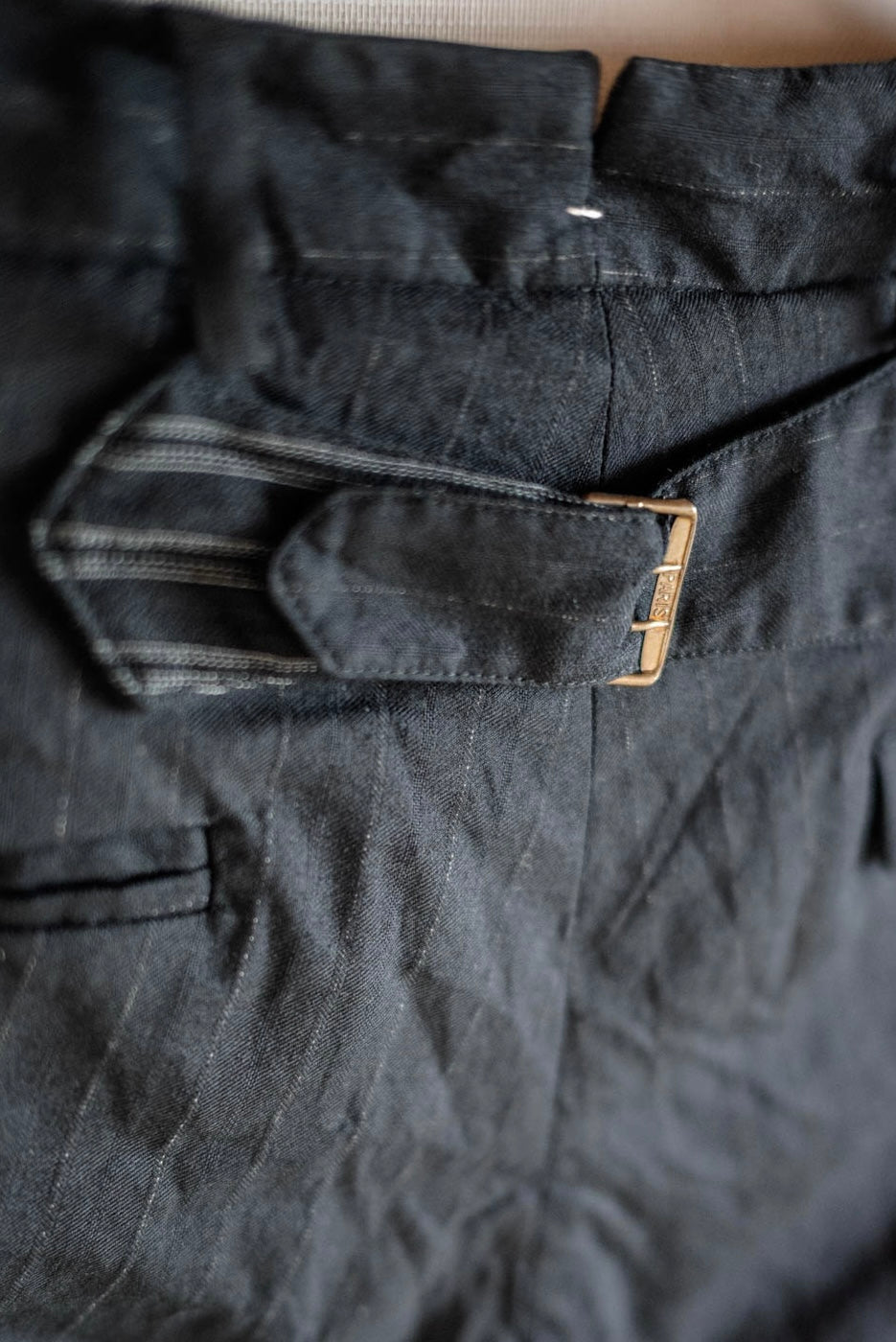 PANTALON À PATCHS ARCHIVIO JM RIBOT Laine Vintage
