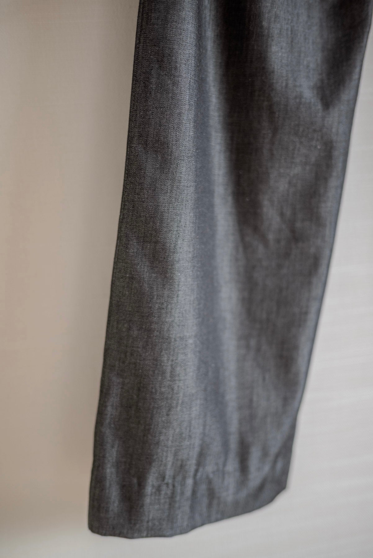 TAILORED TROUSERS BLACK DENIM GABRIELA COLL GARMENTS