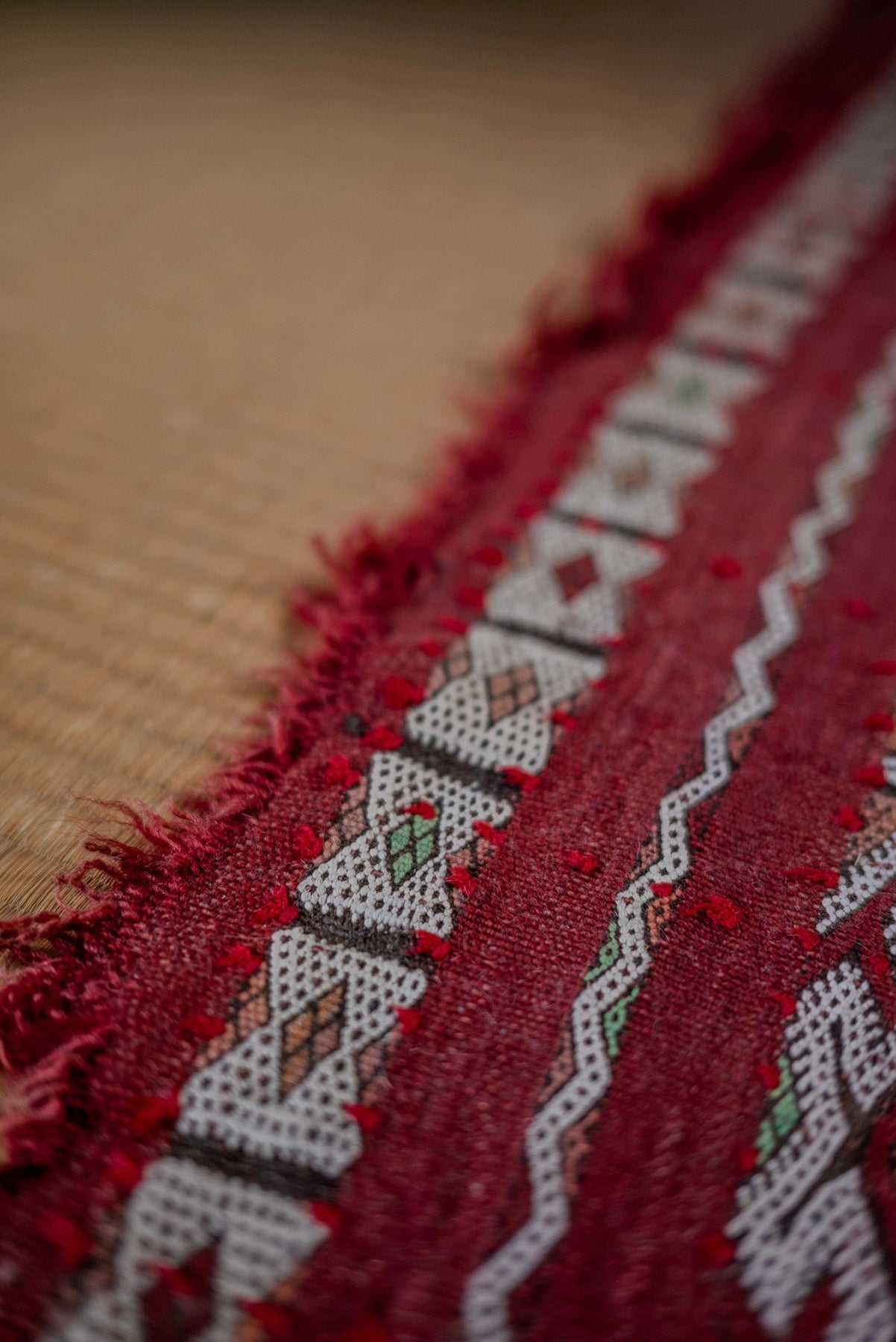 Crimson Geometry — Aït Benhaddou