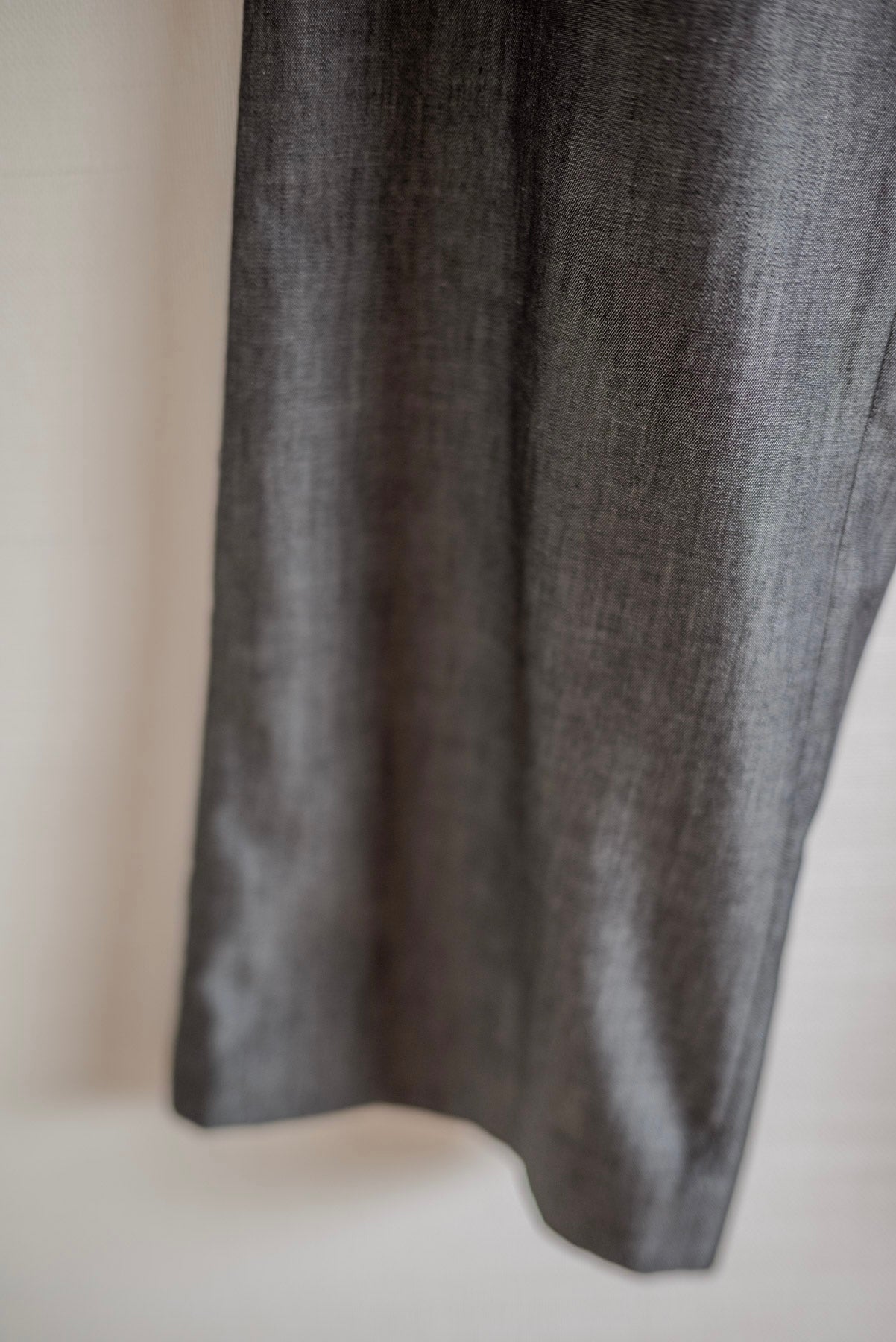 TAILORED TROUSERS BLACK DENIM GABRIELA COLL GARMENTS