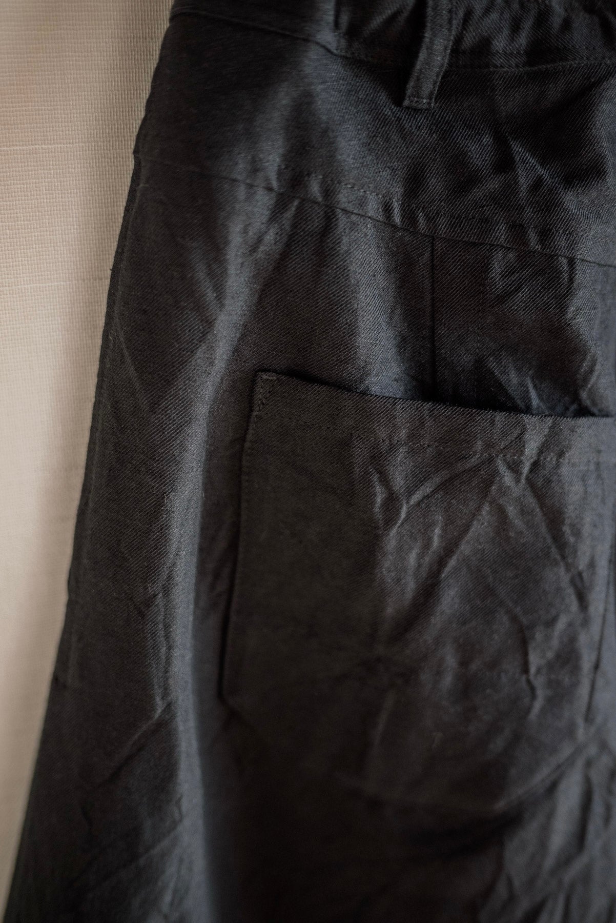 PANTALON À DOUBLE PLISSÉ JAN-JAN VAN ESSCHE