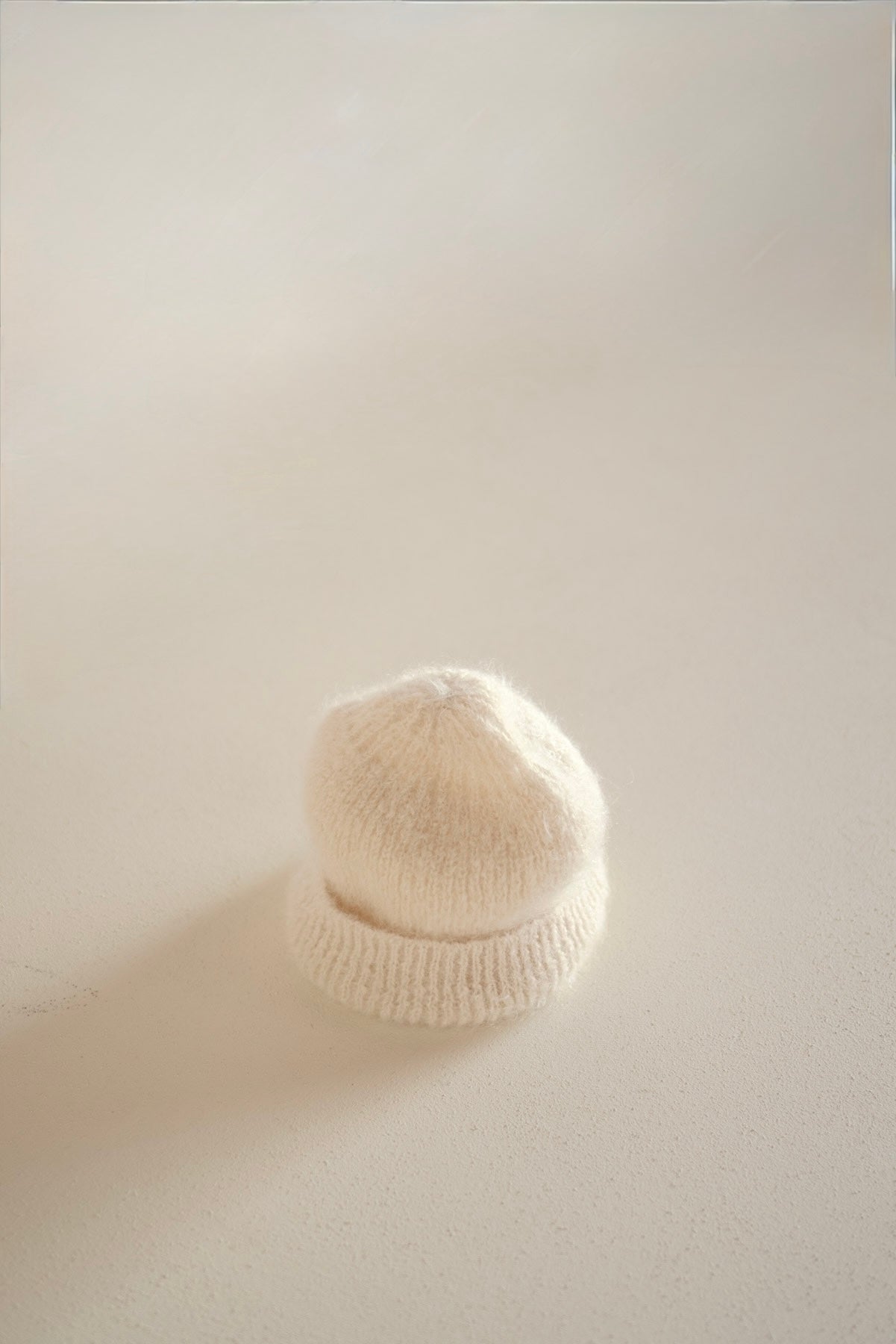JAN-JAN VAN ESSCHE KNITTED BEANIE NATURAL