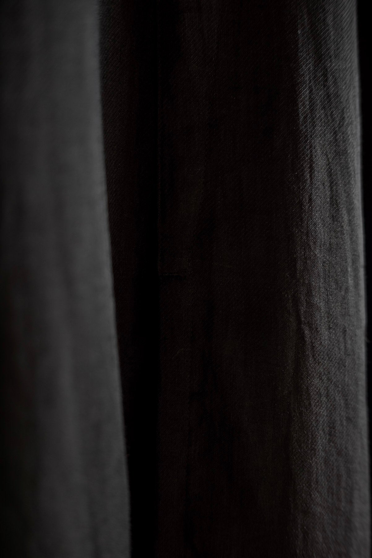 JAN-JAN VAN ESSCHE LONG TUNIC FINE CAVALRY TWILL BLACK