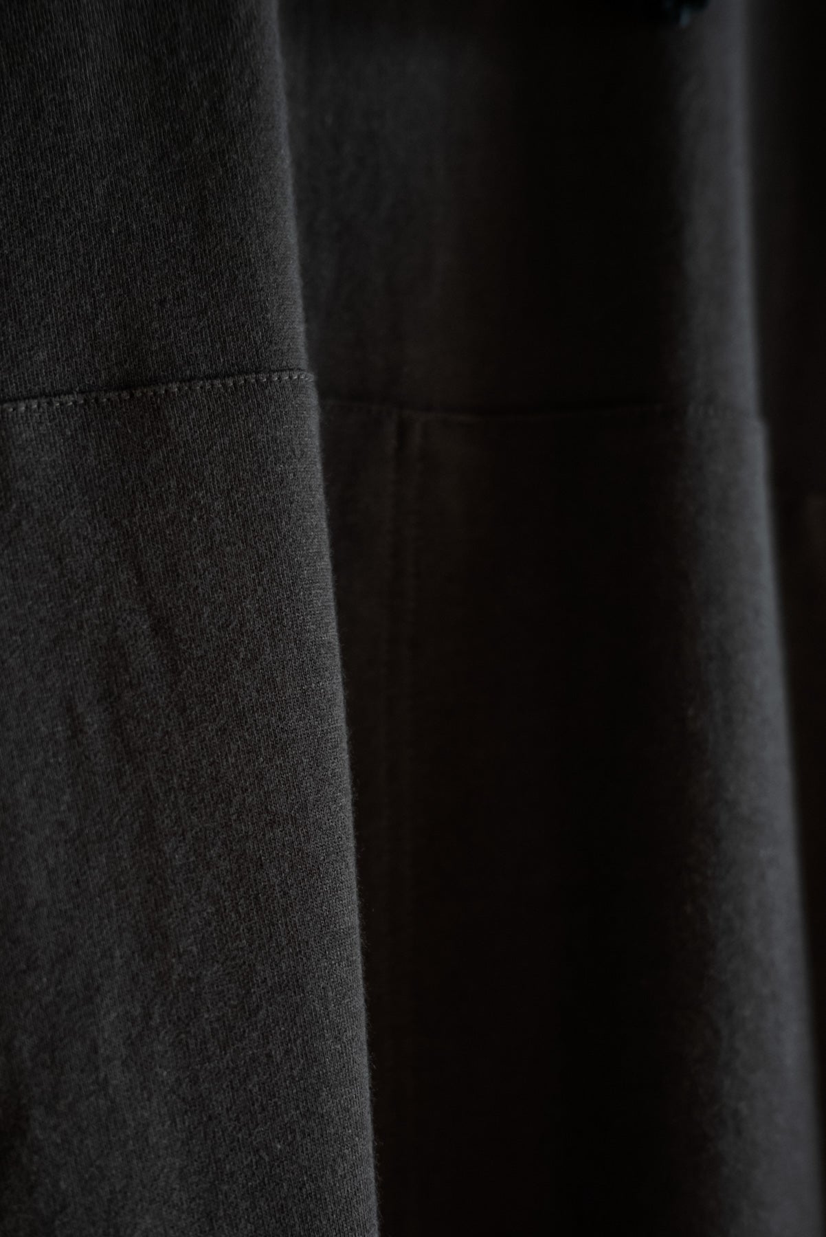 JAN-JAN VAN ESSCHE OVERSIZED SLEEVELESS HOODED SWEAT ORGANIC COTTON LINEN SWEAT SUMMER BLACK