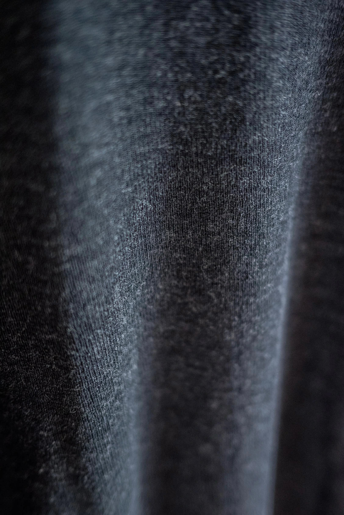 JAN-JAN VAN ESSCHE REGULAR FIT TURTLE NECK TEE ANTHRACITE