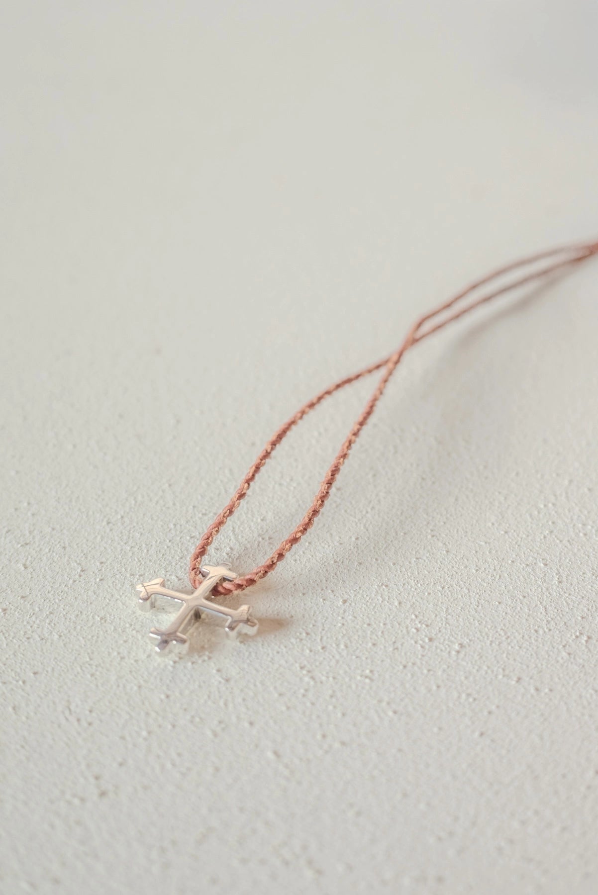 COLLIER CROIX DE LA COLLECTION ARGENT MARIA RUDMAN