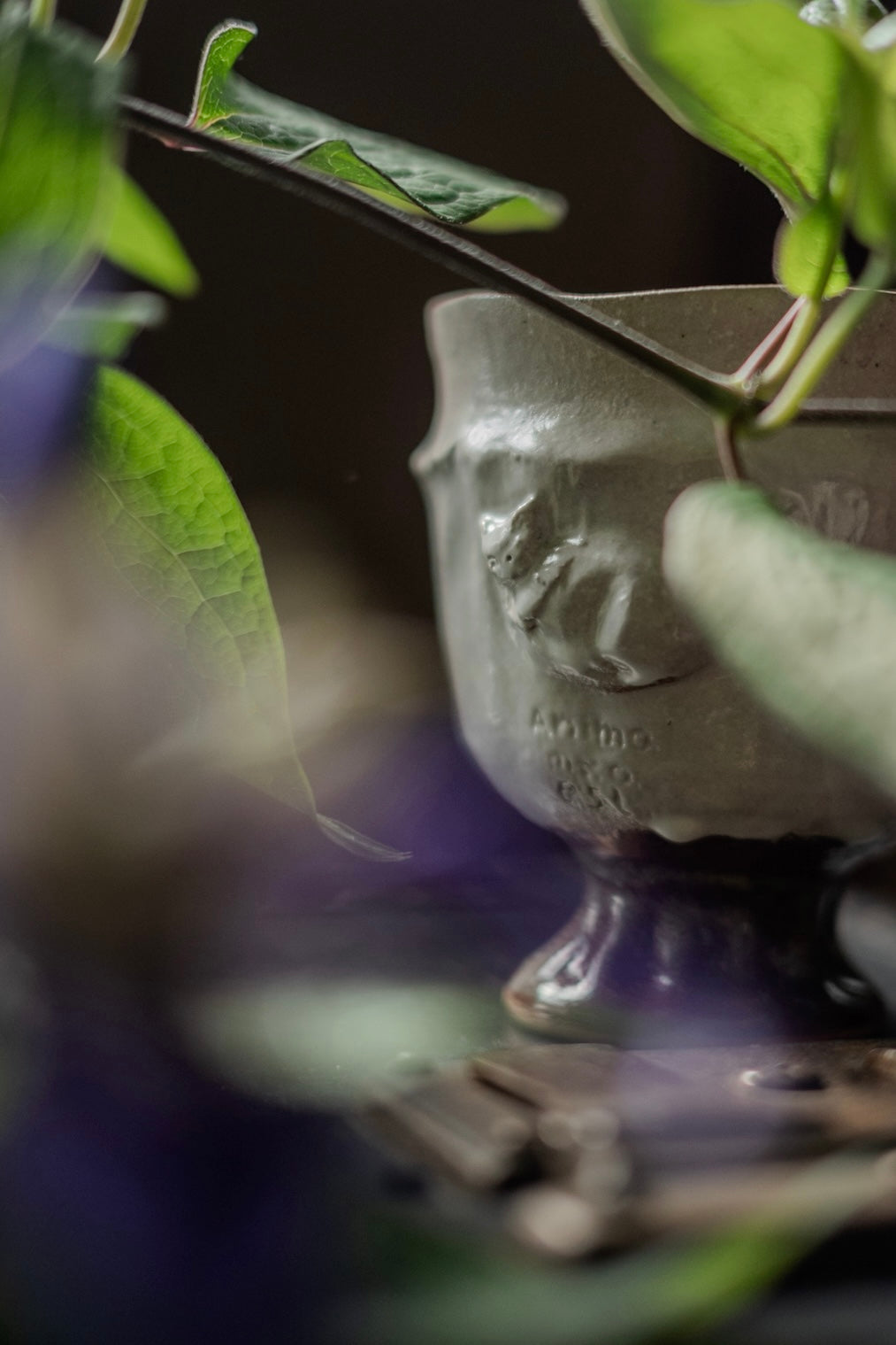 Mari Masuda Cat Goblet