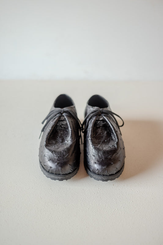 PETROSOLAUM DRAWSTRING SHOES BLACK