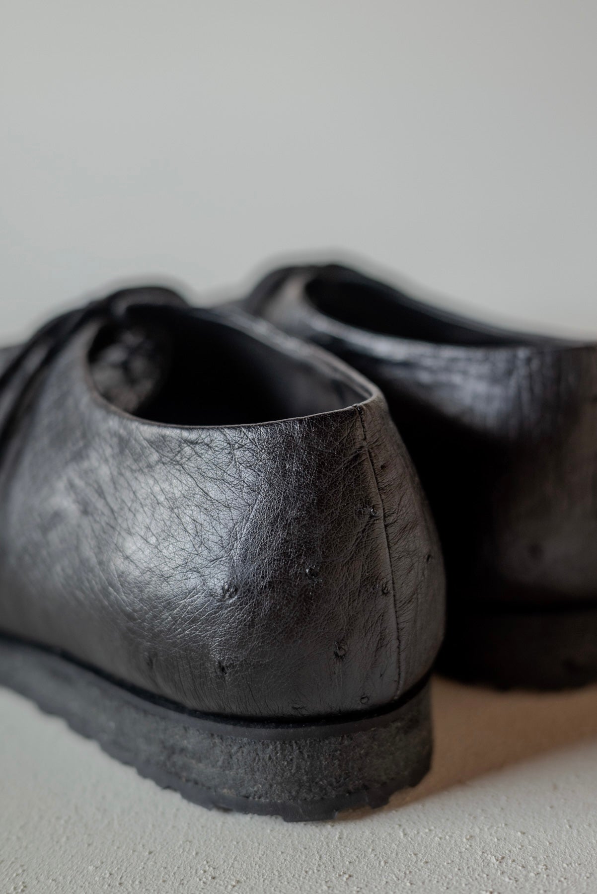 PETROSOLAUM DRAWSTRING SHOES BLACK