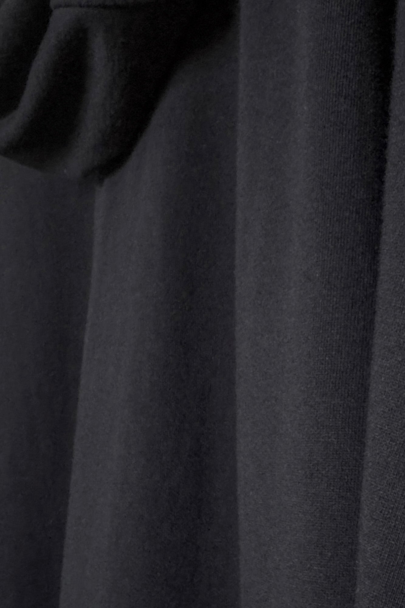 JAN-JAN VAN ESSCHE OVERSIZED SLEEVELESS HOODED SWEAT ORGANIC COTTON LINEN SWEAT SUMMER BLACK
