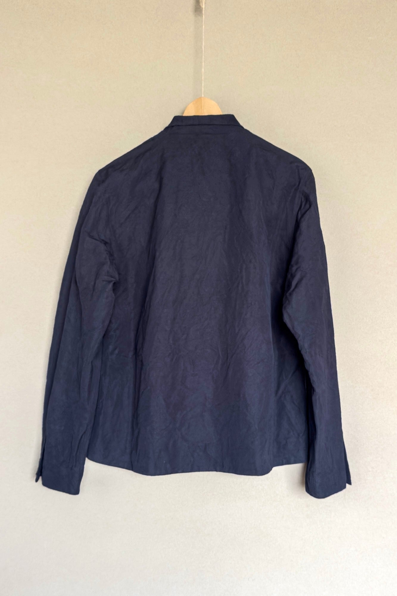 UNKRUID BAGGY BLAZER FRENCH SUITING CLOTH BLACK