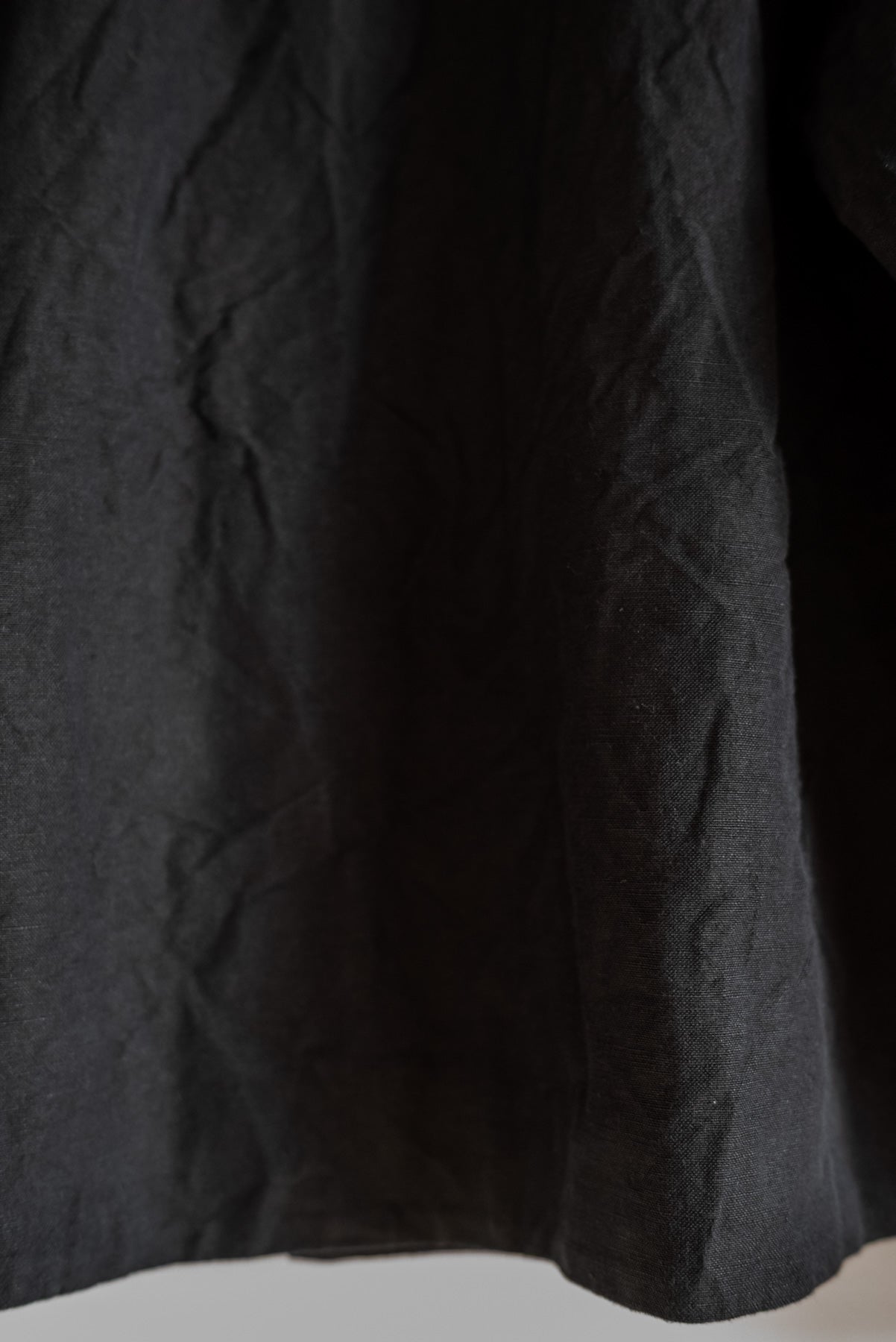 UNKRUID BAGGY BLAZER FRENCH SUITING CLOTH BLACK