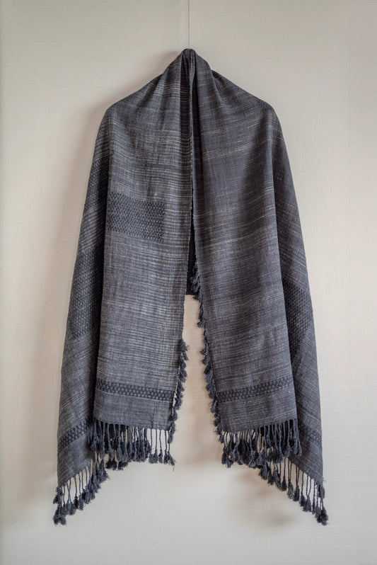 JAN-JAN VAN ESSCHE ERI SILK HANDWOVEN STOLE