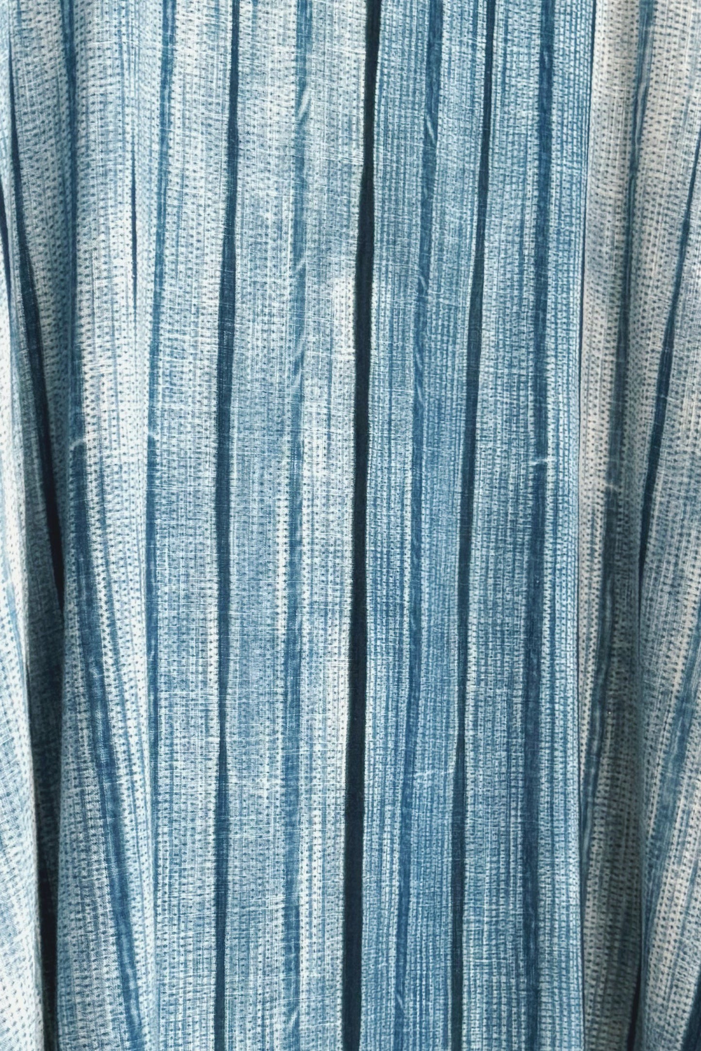 CAFTAN - INDIGO DYED HANDWOVEN - CRISTASEYA