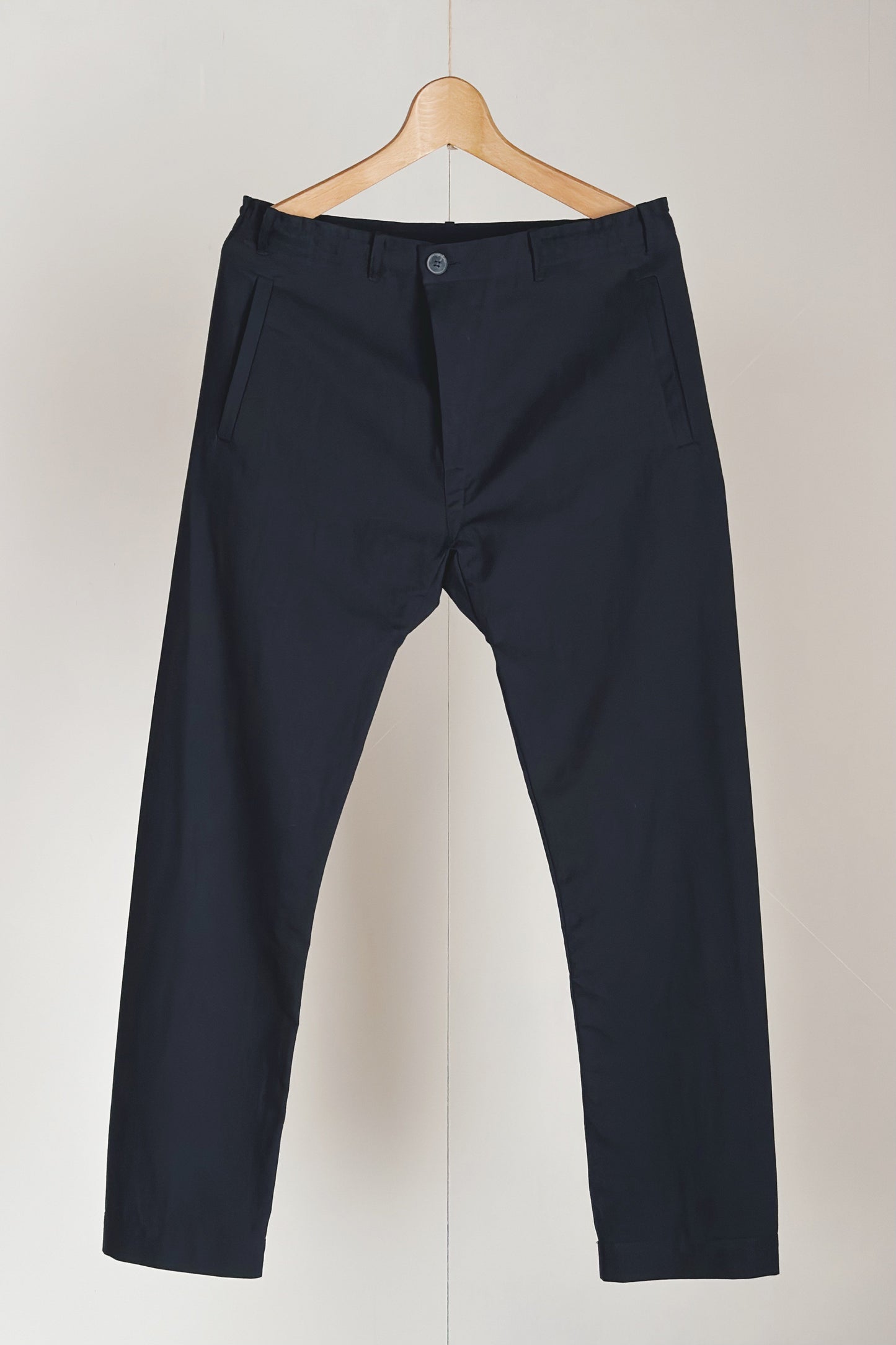 TROUSERS#49 - DENSE TWILL BLACK - JAN JAN VAN ESSCHE