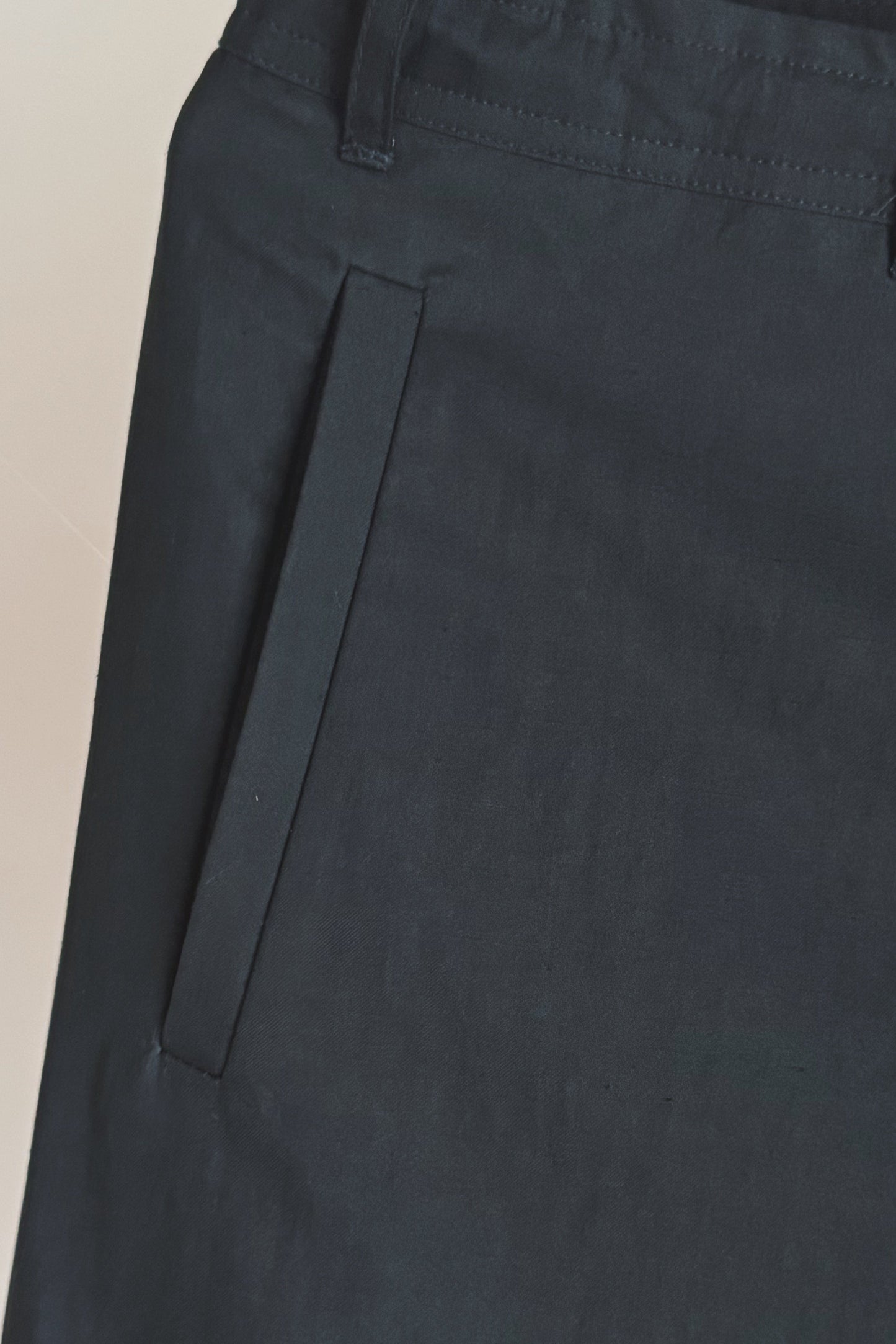 TROUSERS#49 - DENSE TWILL BLACK - JAN JAN VAN ESSCHE