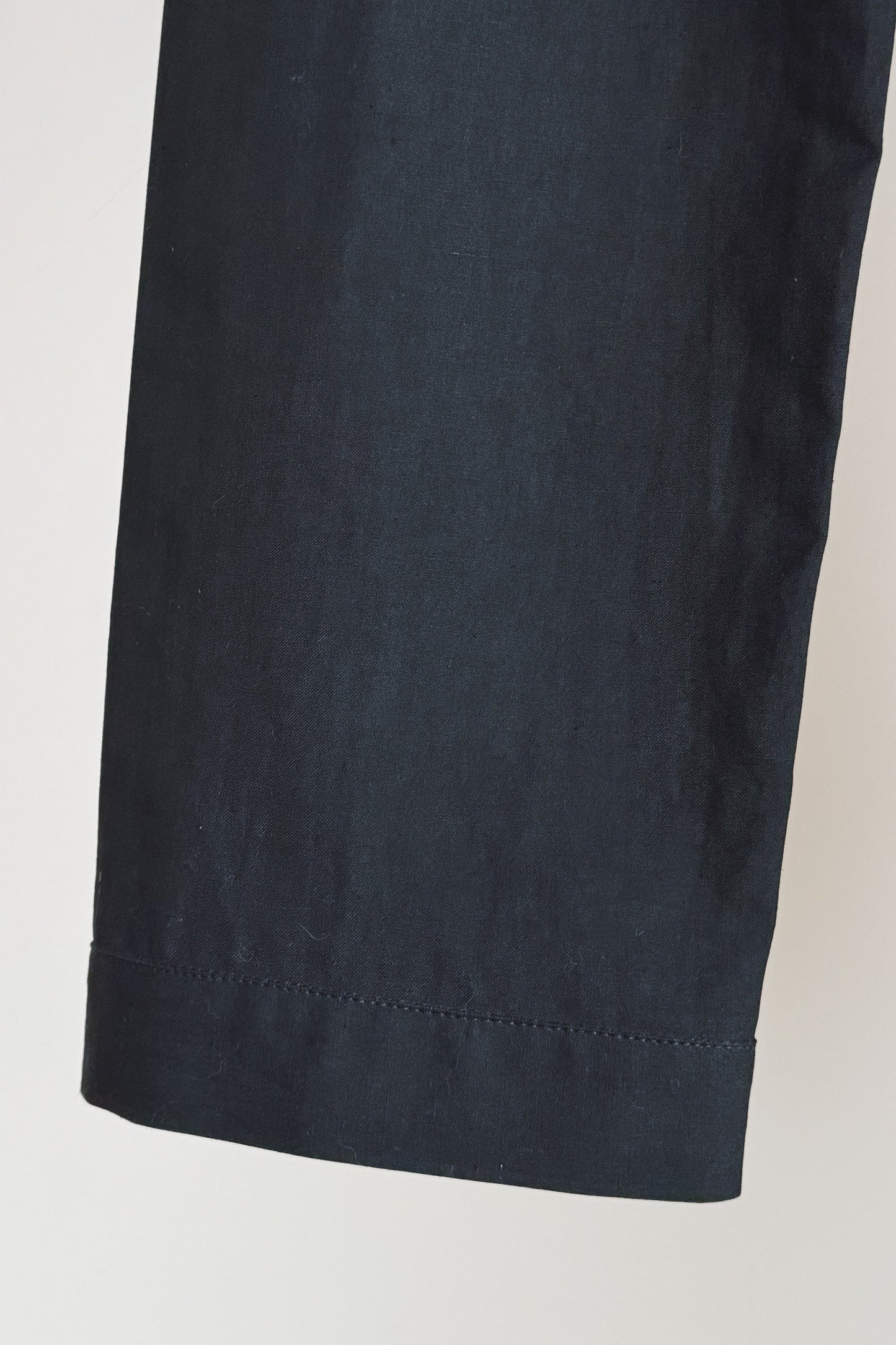 TROUSERS#49 - DENSE TWILL BLACK - JAN JAN VAN ESSCHE