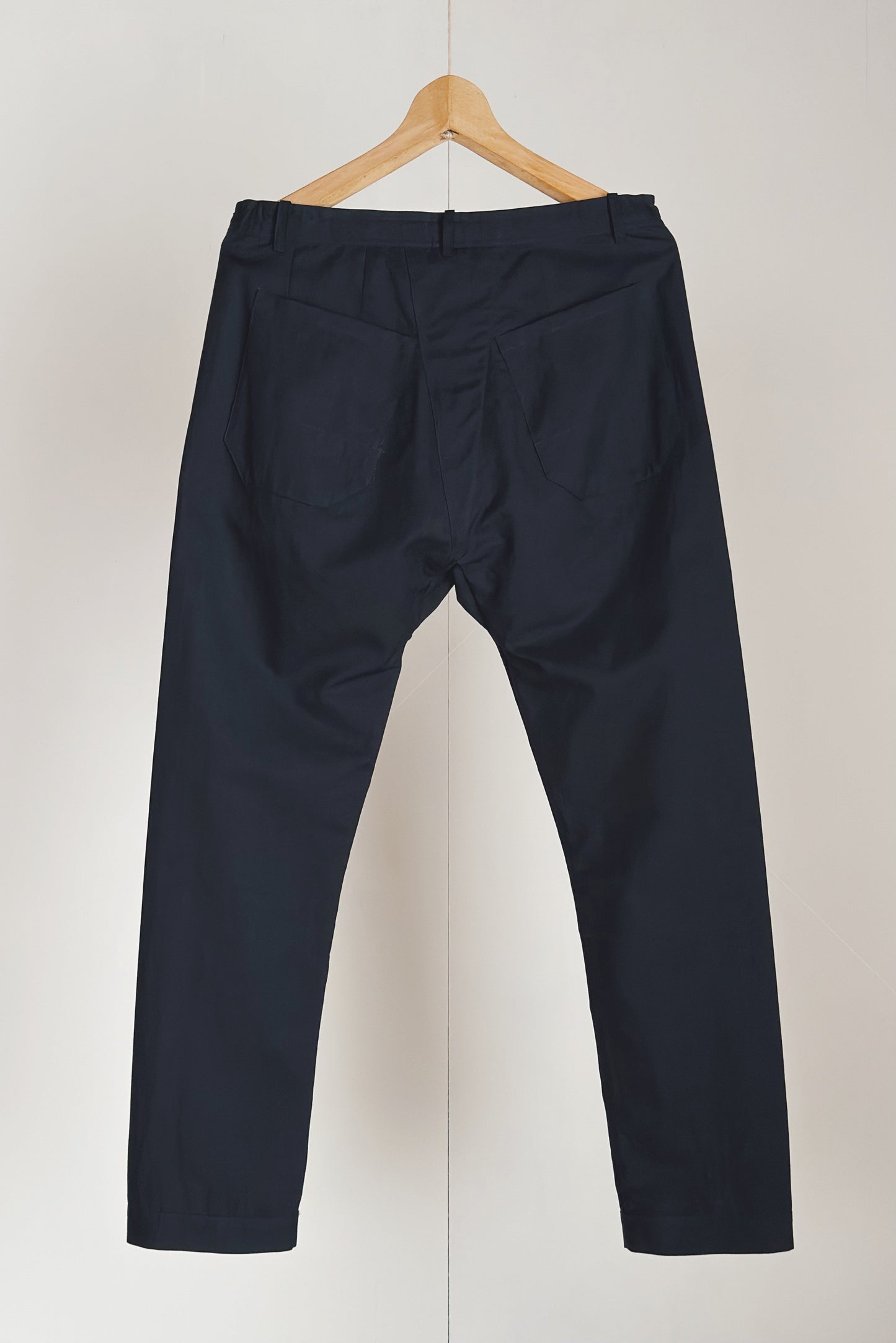 TROUSERS#49 - DENSE TWILL BLACK - JAN JAN VAN ESSCHE