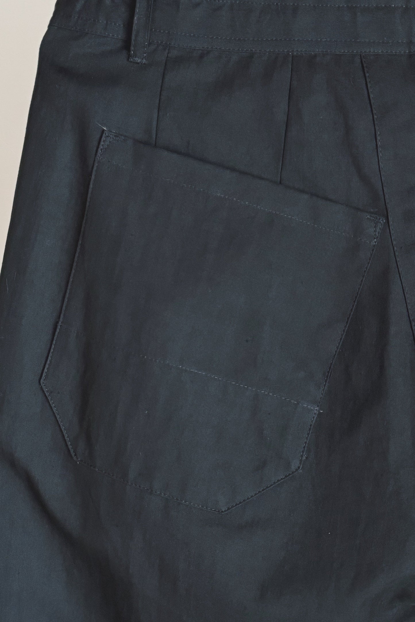 TROUSERS#49 - DENSE TWILL BLACK - JAN JAN VAN ESSCHE