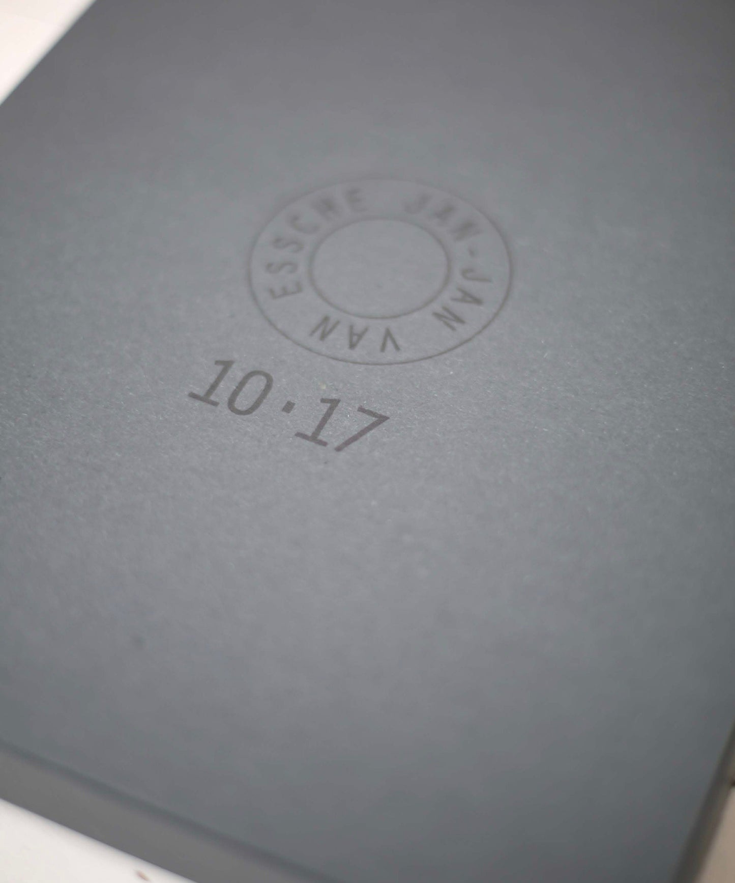 10.17 (type#2) Special Edition Box - JAN JAN VAN ESSCHE