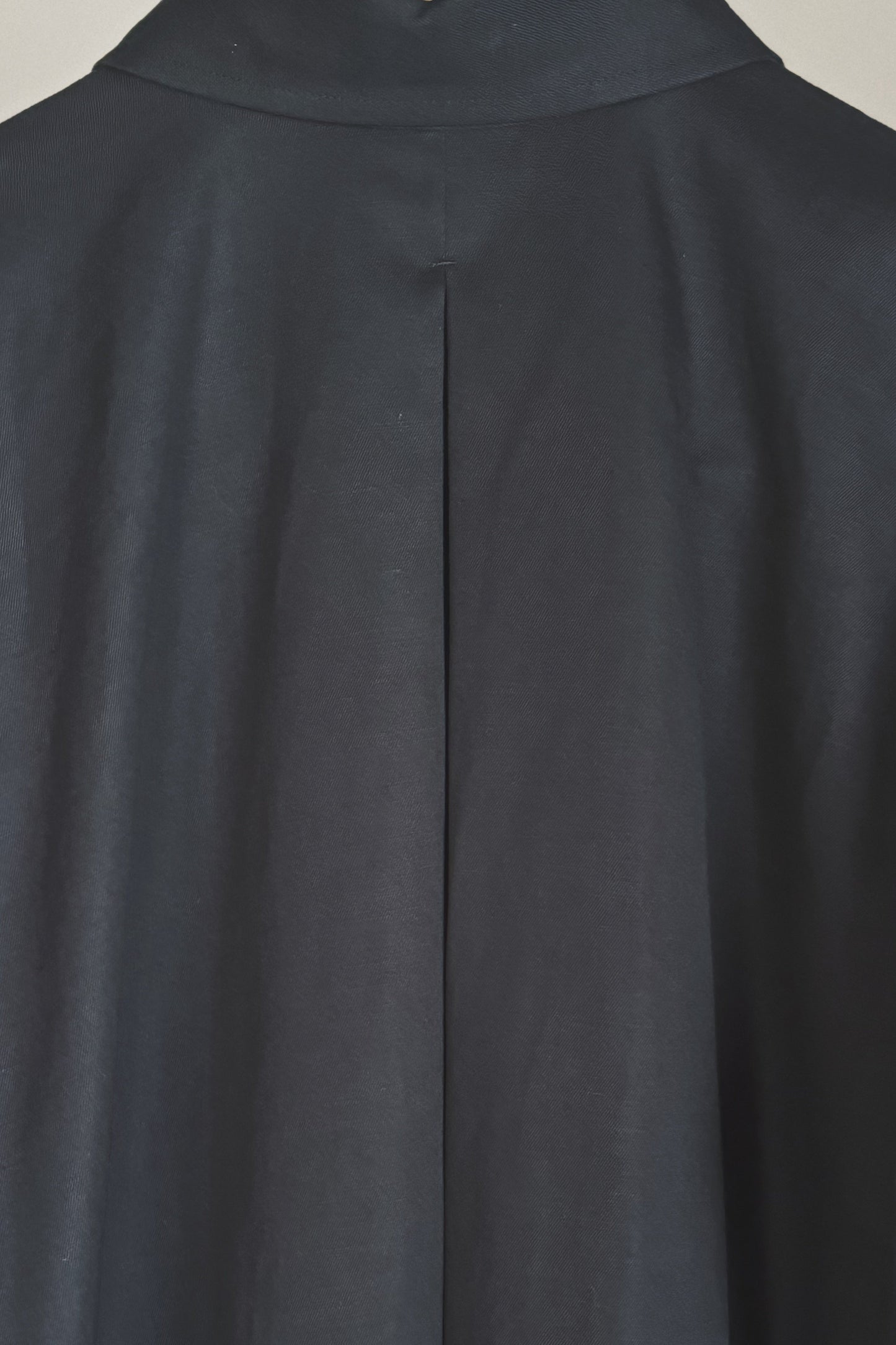 SHIRT#92 - COTTON / HEMP DENSE TWILL BLACK - JAN JAN VAN ESSCHE