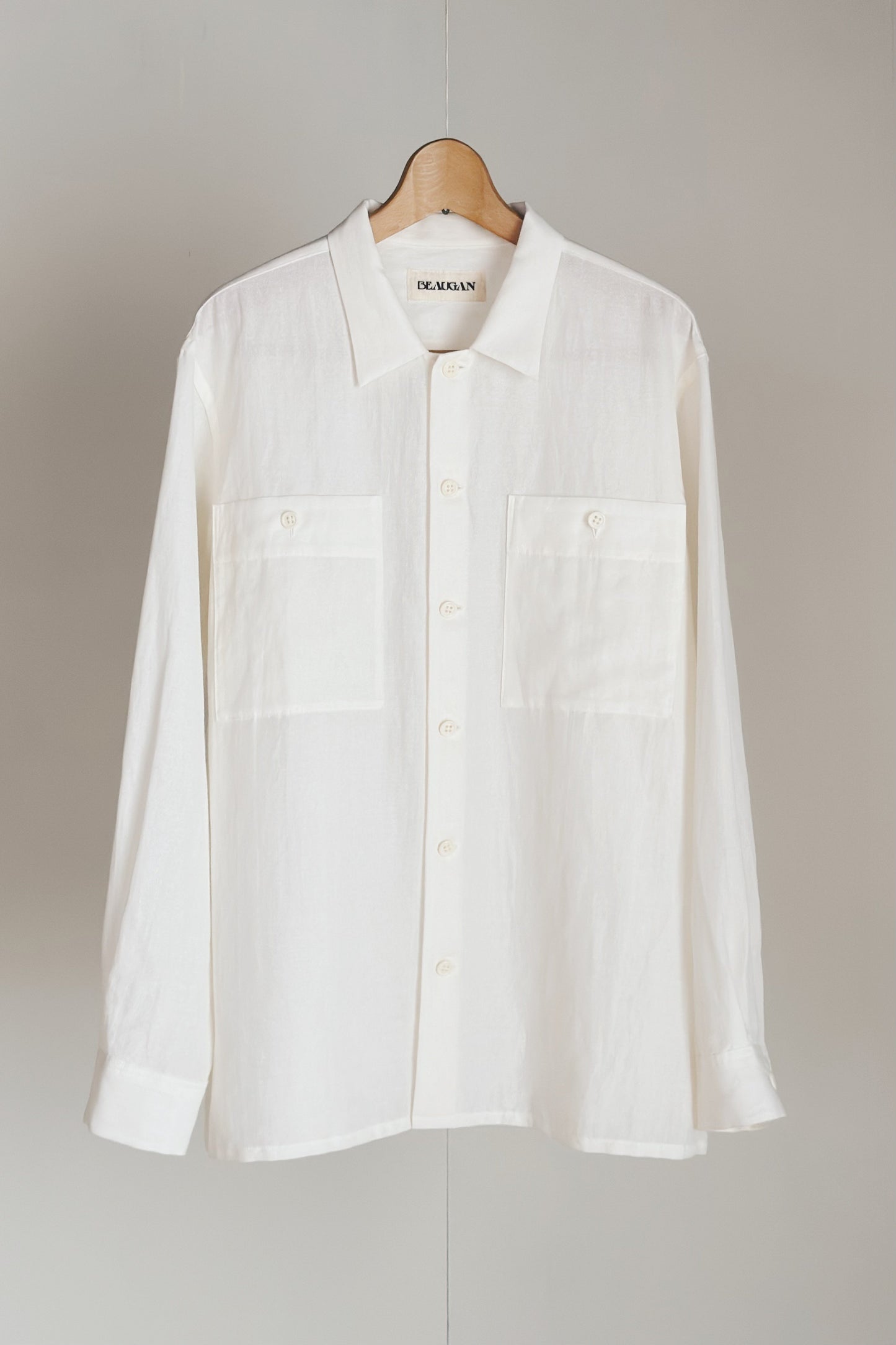 SAFARI SHIRT - BONE - BEAUGAN