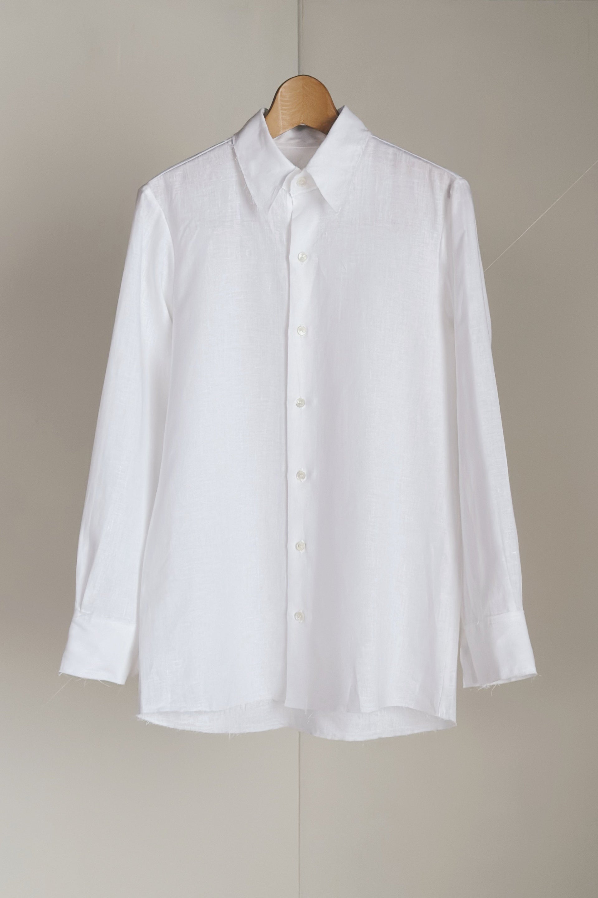 SOLBIATI - FINE LINEN SHIRT - GABRIELA COLL GARMENTS – BORDEAUX