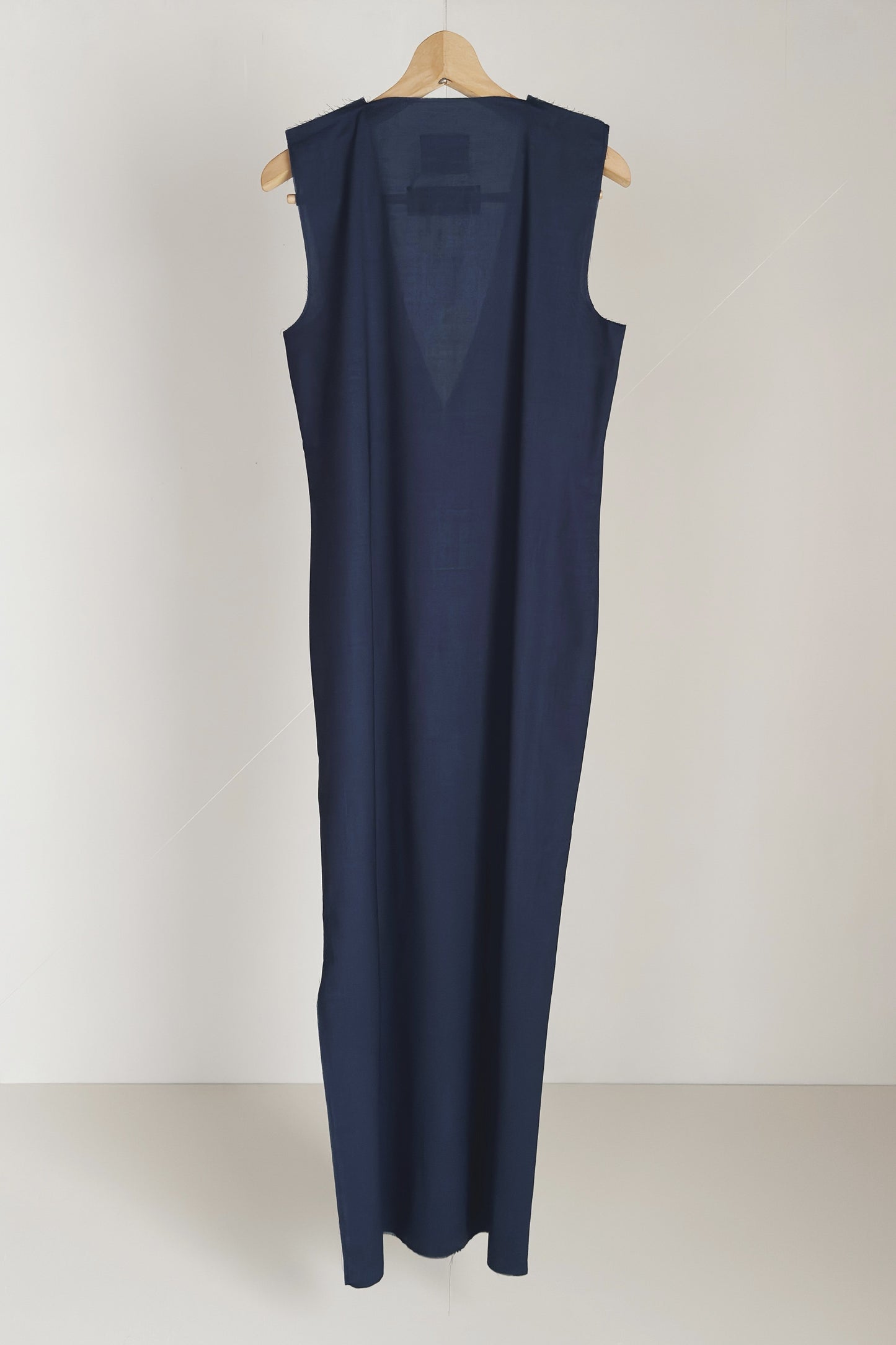 V NECK DRESS - LORO PIANA - GABRIELA COLL GARMENTS