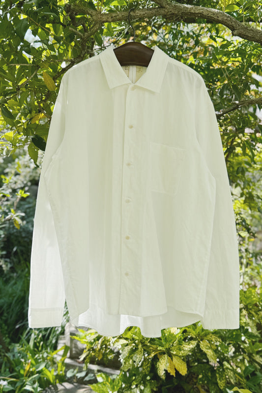 CLOUDY SHAPED SHIRT - ULTRA-HARD TWIST GABARDINE - UNKRUID