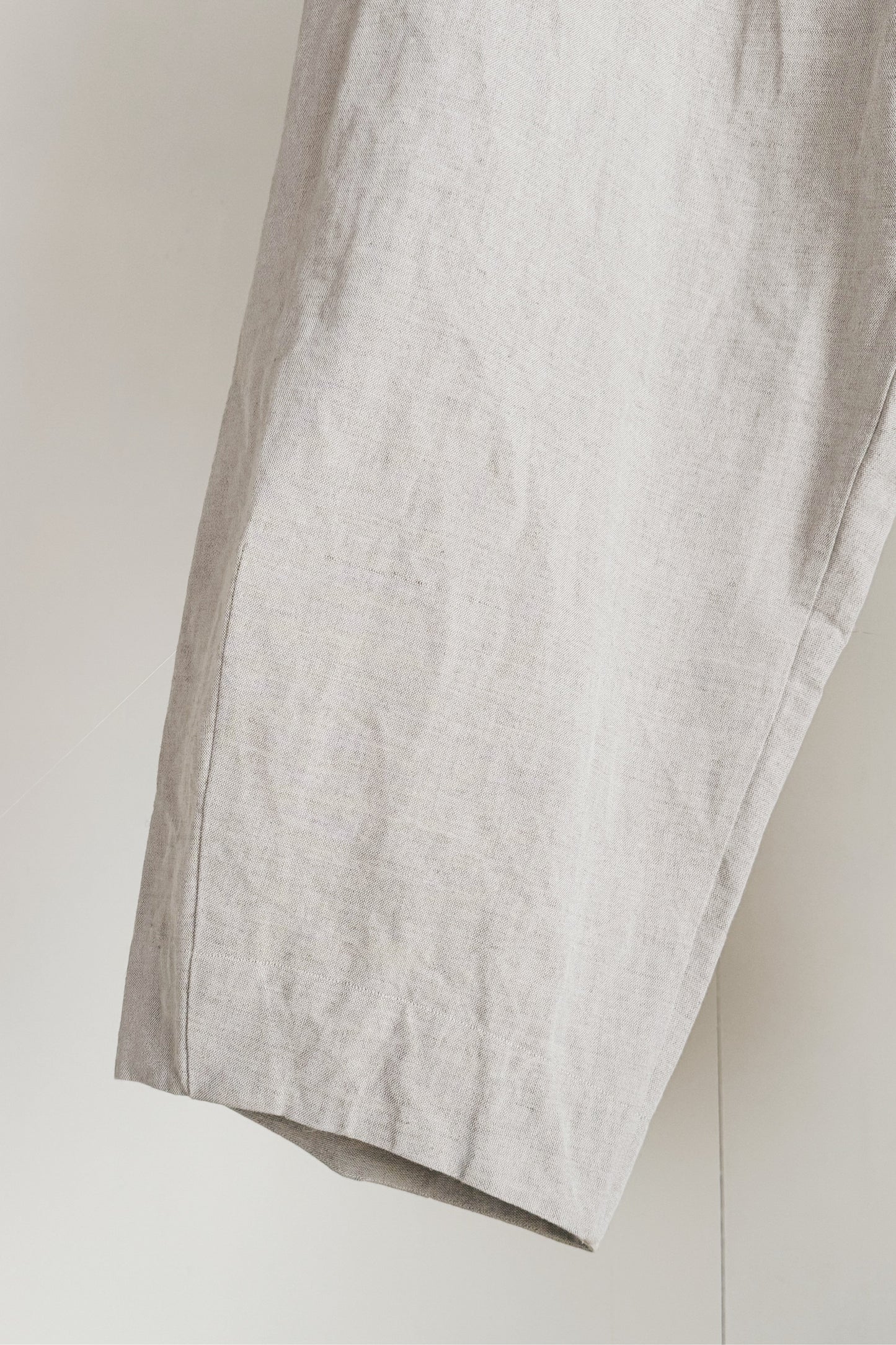 CLOUDY SHAPED TROUSERS - NATURAL FARMERS CLOTH - UNKRUID