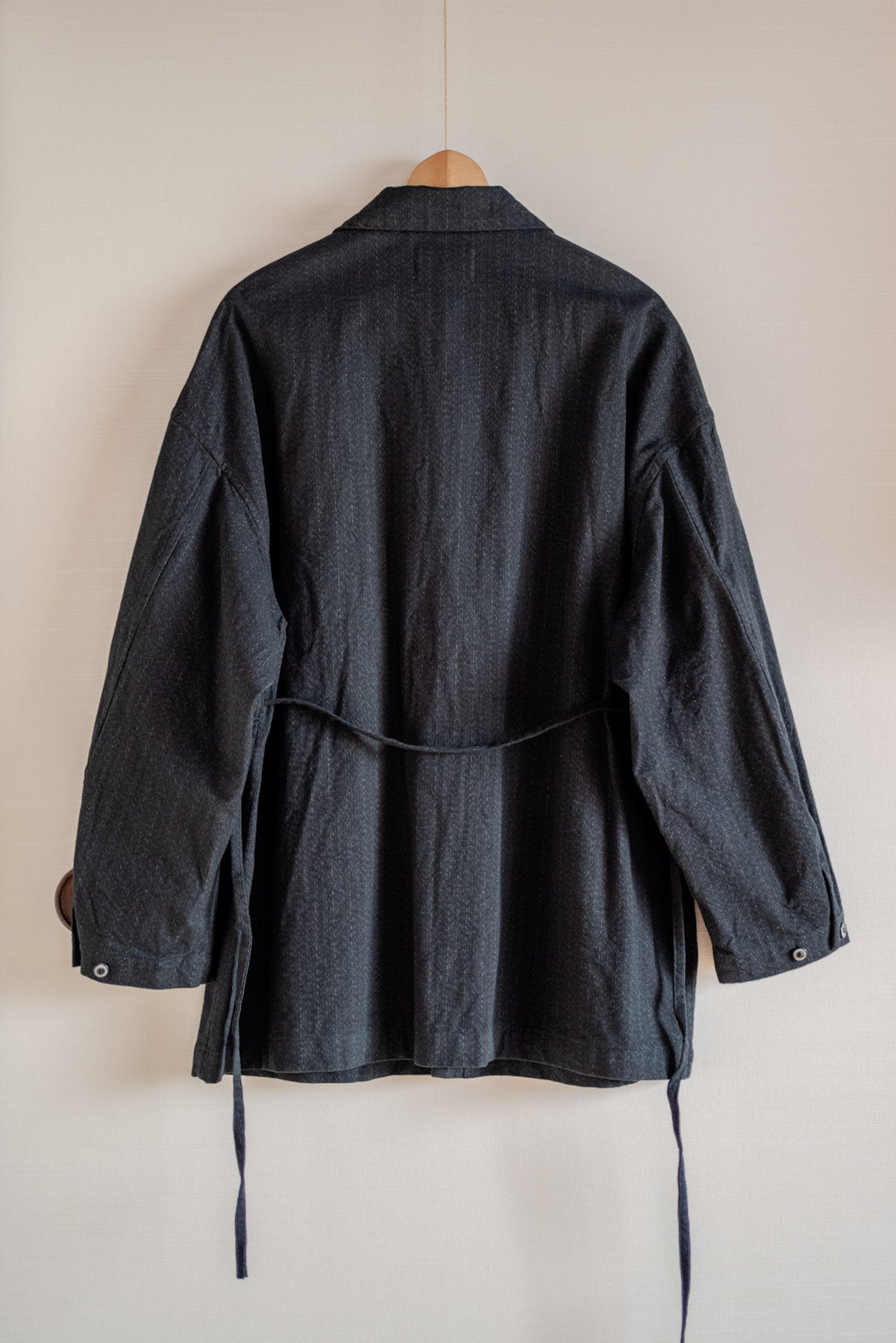 YOKO SAKAMOTO WORK HAORI BLACK