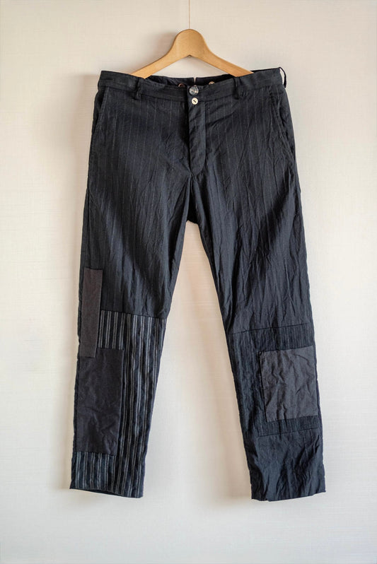 ARCHIVIO JM RIBOT PATCHED PANTS Vintage Wool