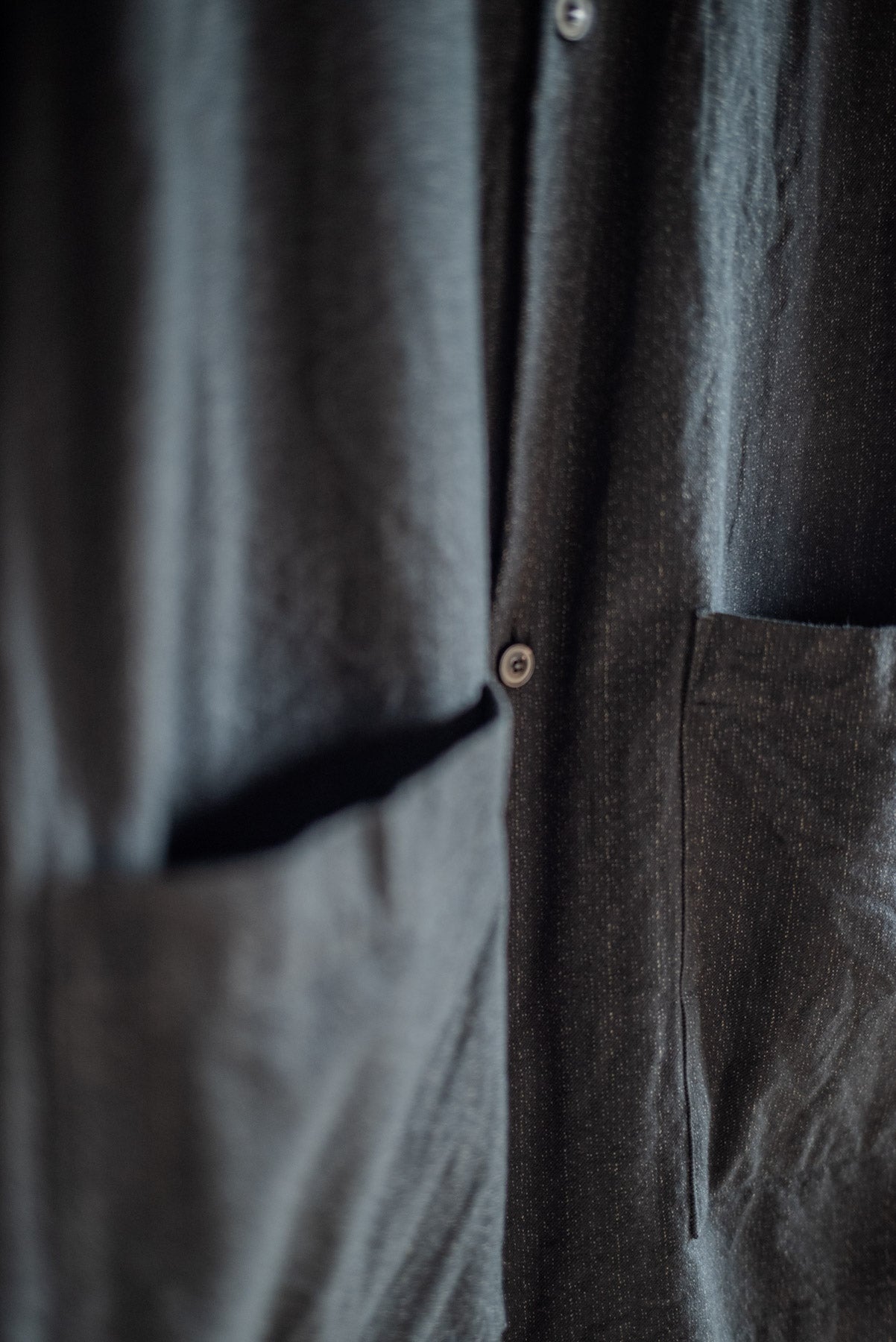 YOKO SAKAMOTO WORK HAORI BLACK