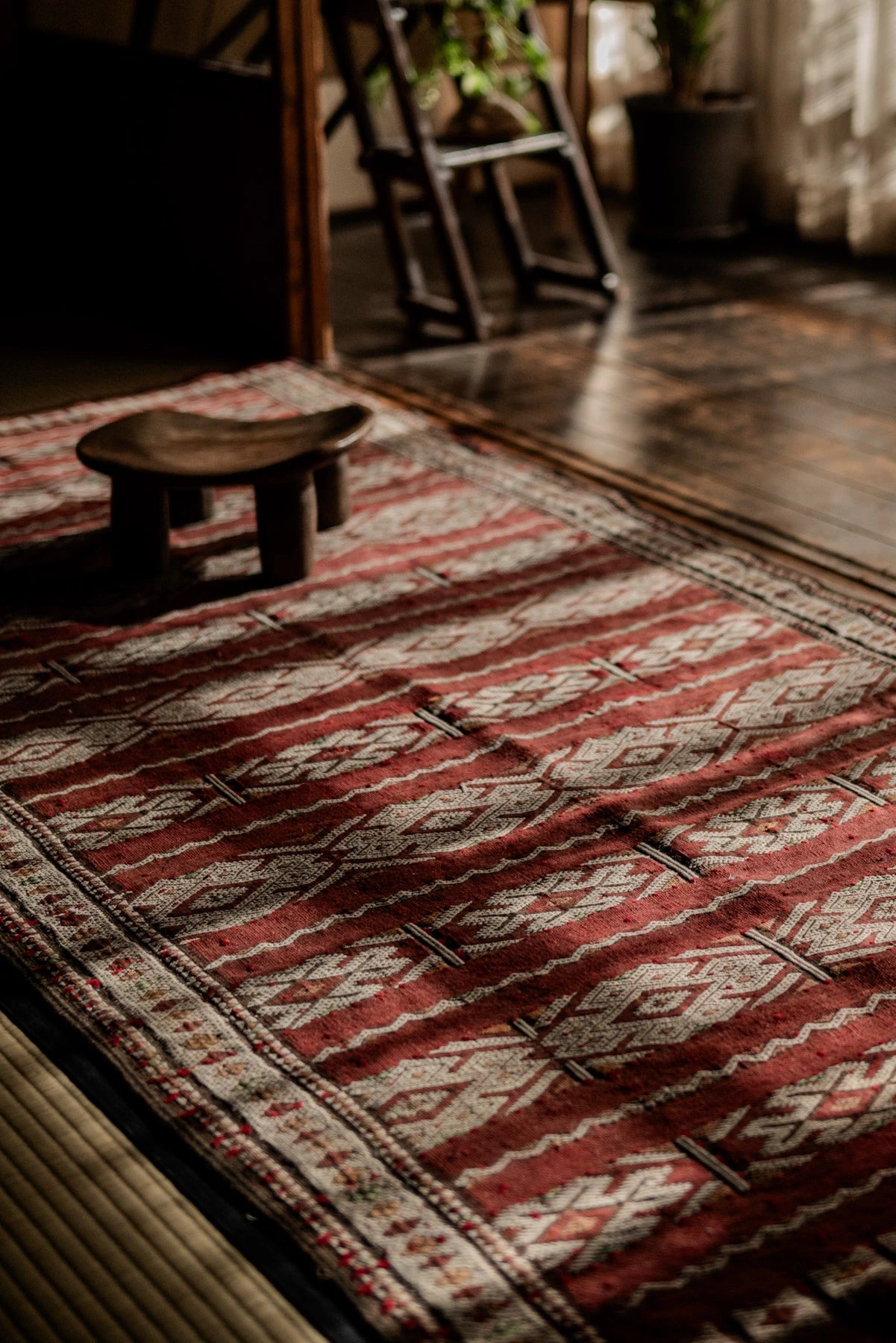 Crimson Geometry — Aït Benhaddou