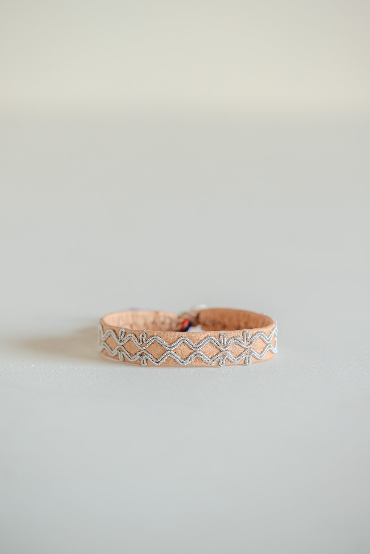 MARIA RUDMAN Authentic Collection Tan Double Zig Zag bracelet – view 1