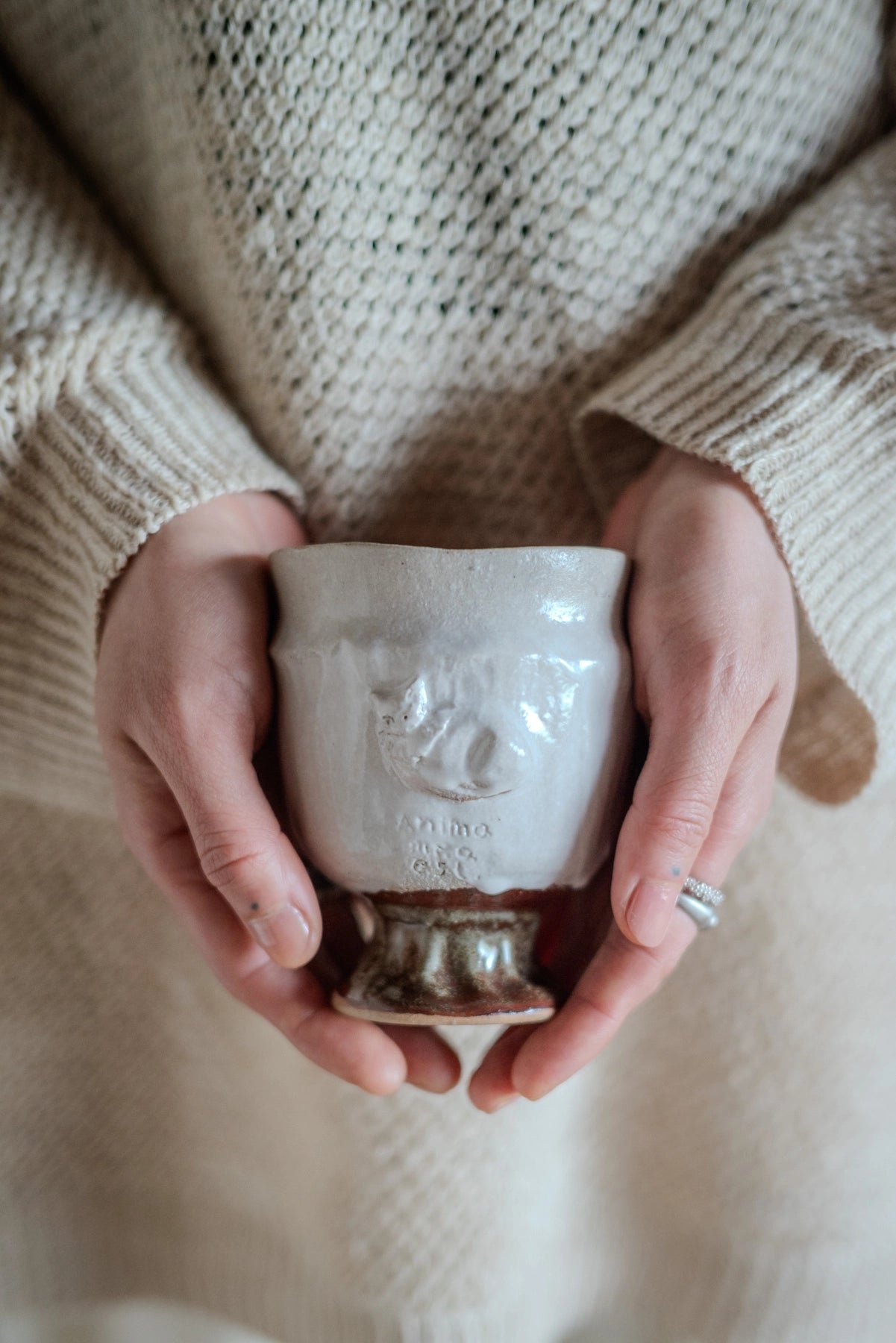 Mari Masuda Cat Goblet