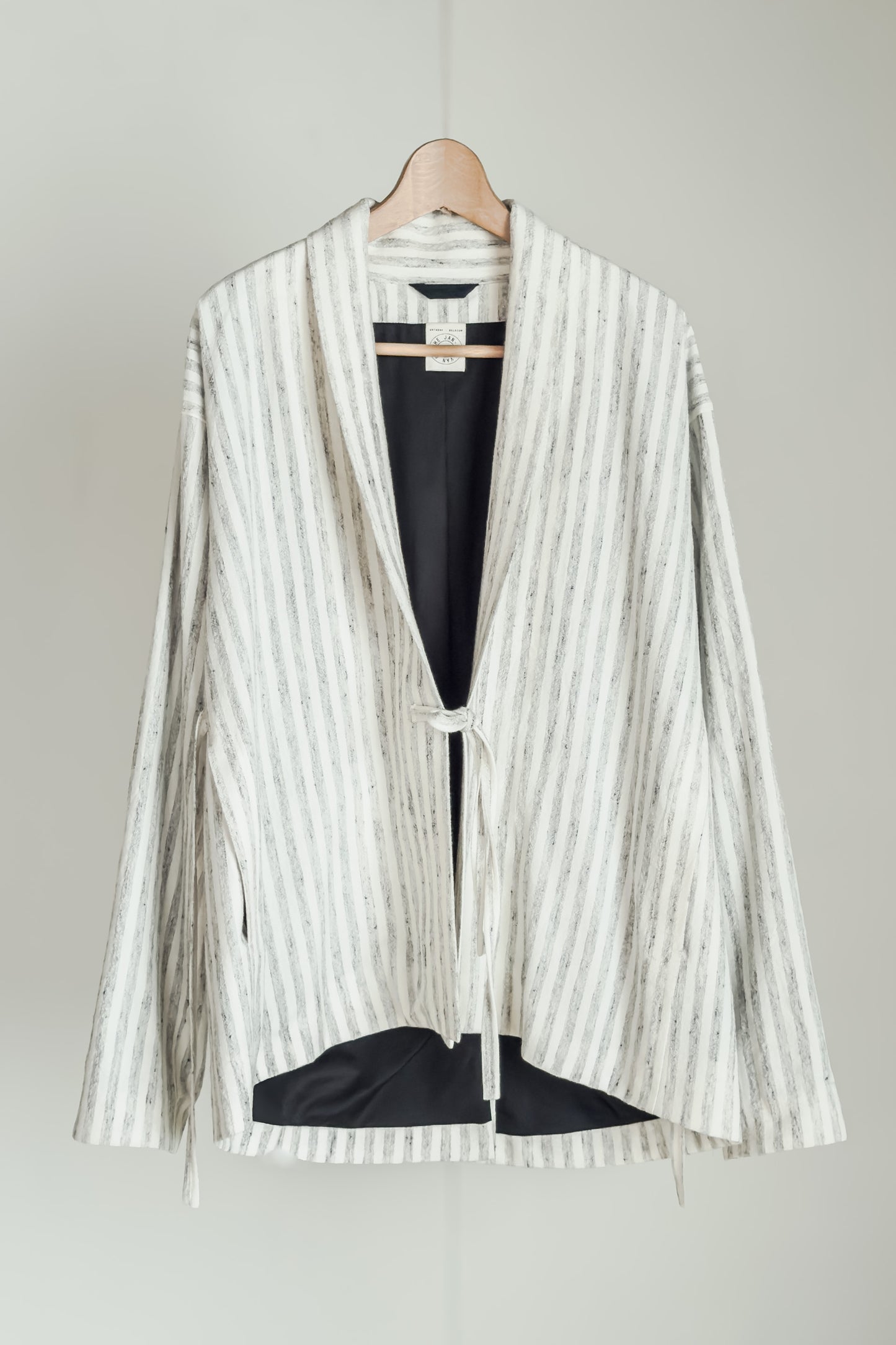 JACKET#48 - BONE STRIPED - JAN JAN VAN ESSCHE