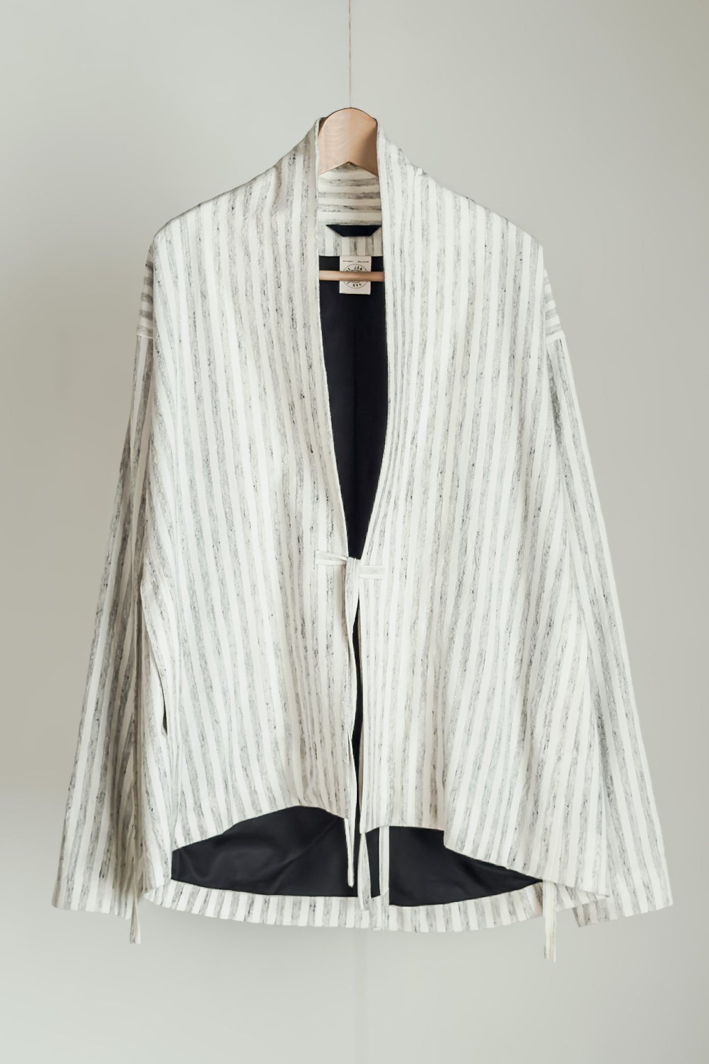 JACKET#48 - BONE STRIPED - JAN JAN VAN ESSCHE