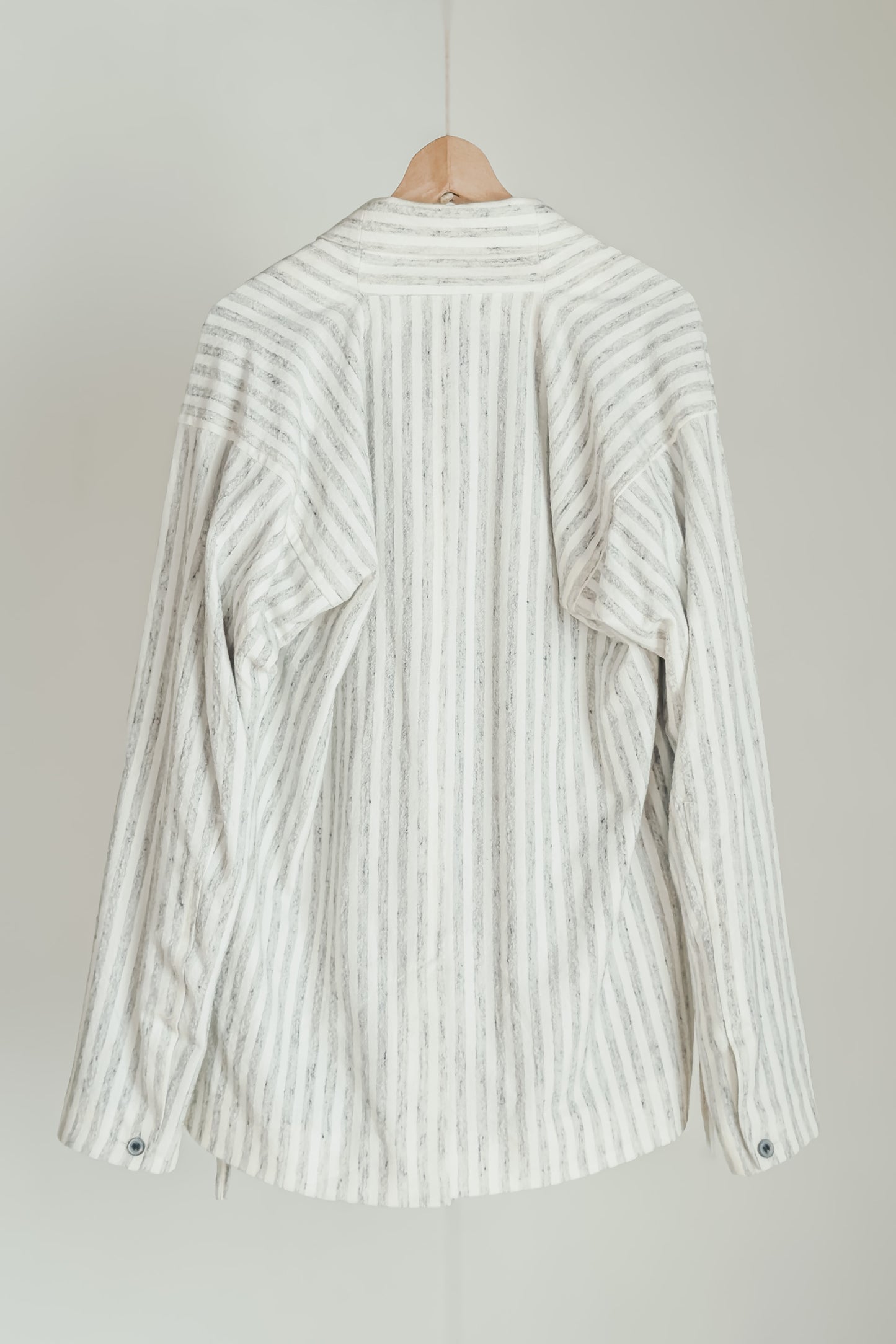 JACKET#48 - BONE STRIPED - JAN JAN VAN ESSCHE